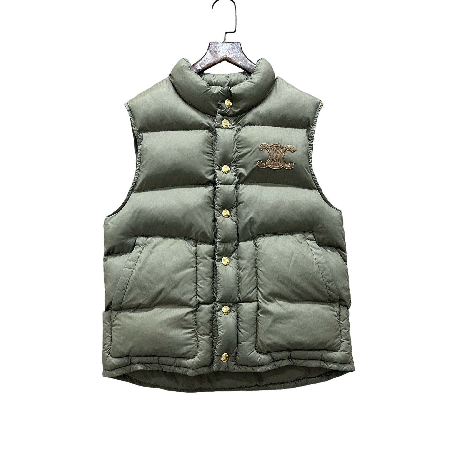 Celine Celine Triomphe Puffer Vest Size 36 Size XS / US 0-2 / IT 36-38 - 1 Thumbnail