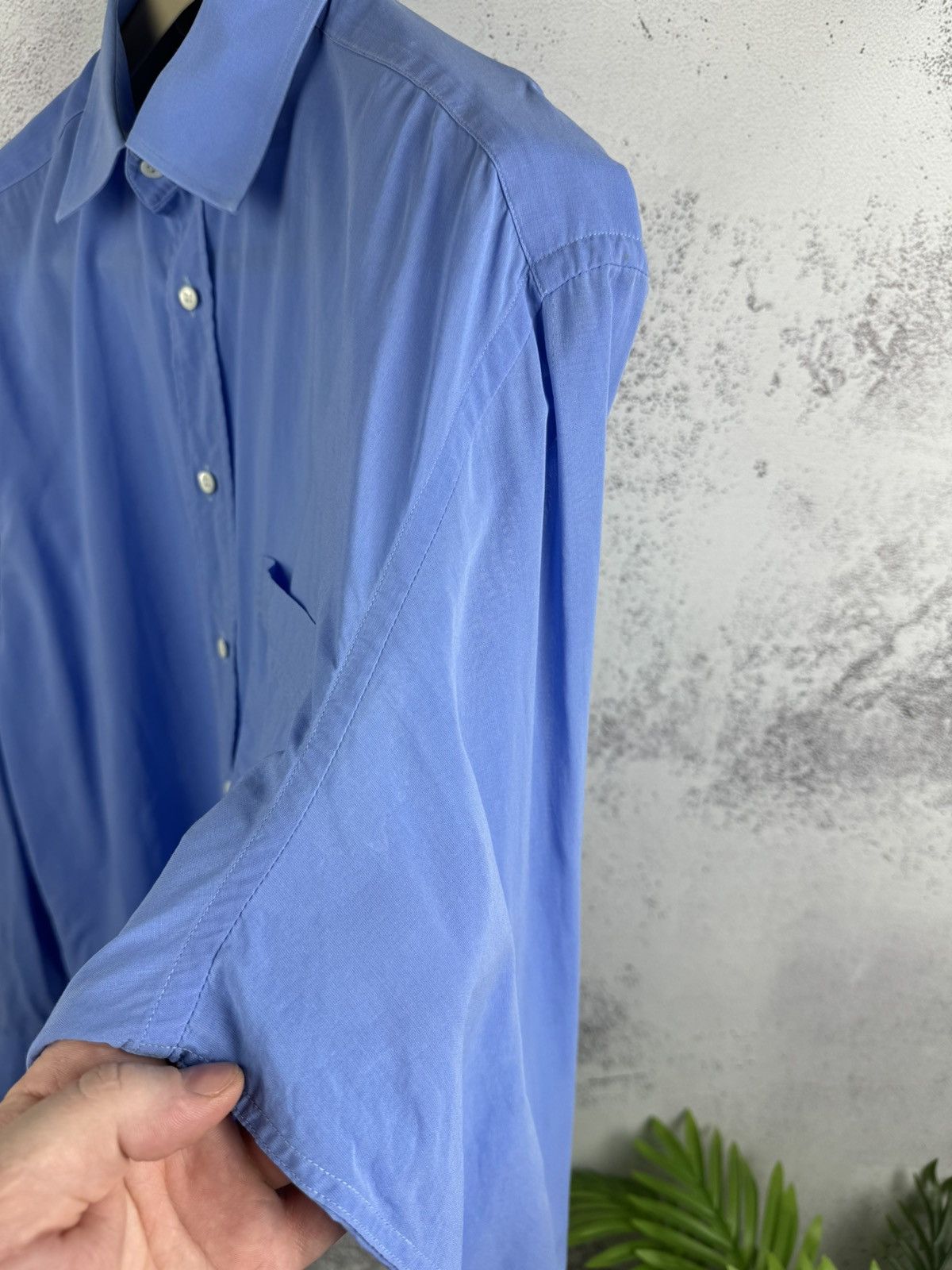 Canali × Designer Canali shirt Long sleeve luxury vintage size L Size US L / EU 52-54 / 3 - 12 Thumbnail