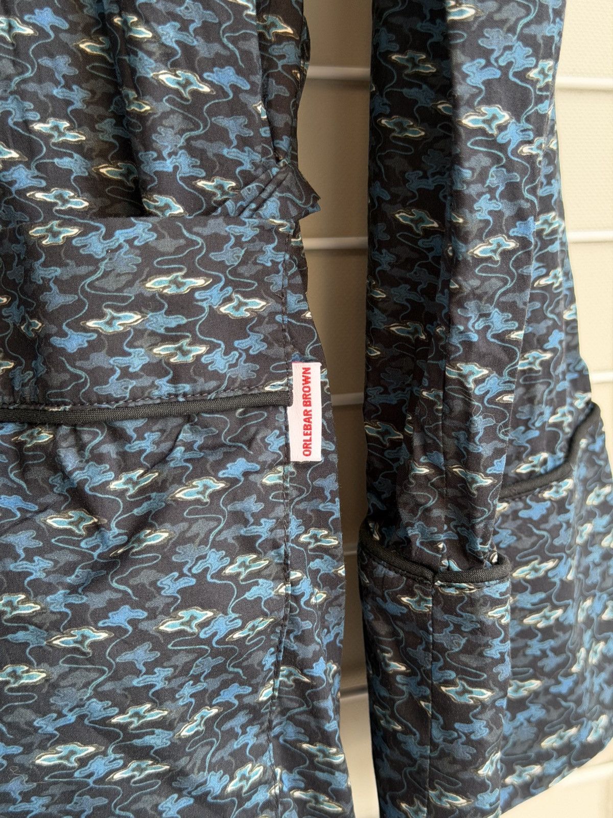 Orlebar Brown Orlebar Brown Lightweight Robe Mens Size M Geometric Print Size US M / EU 48-50 / 2 - 10 Thumbnail