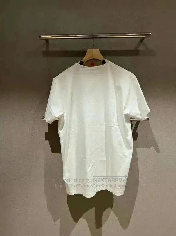 Burberry Burberry White Cotton Short Sleeve T-Shirt. Size US XL / EU 56 / 4 - 3 Thumbnail