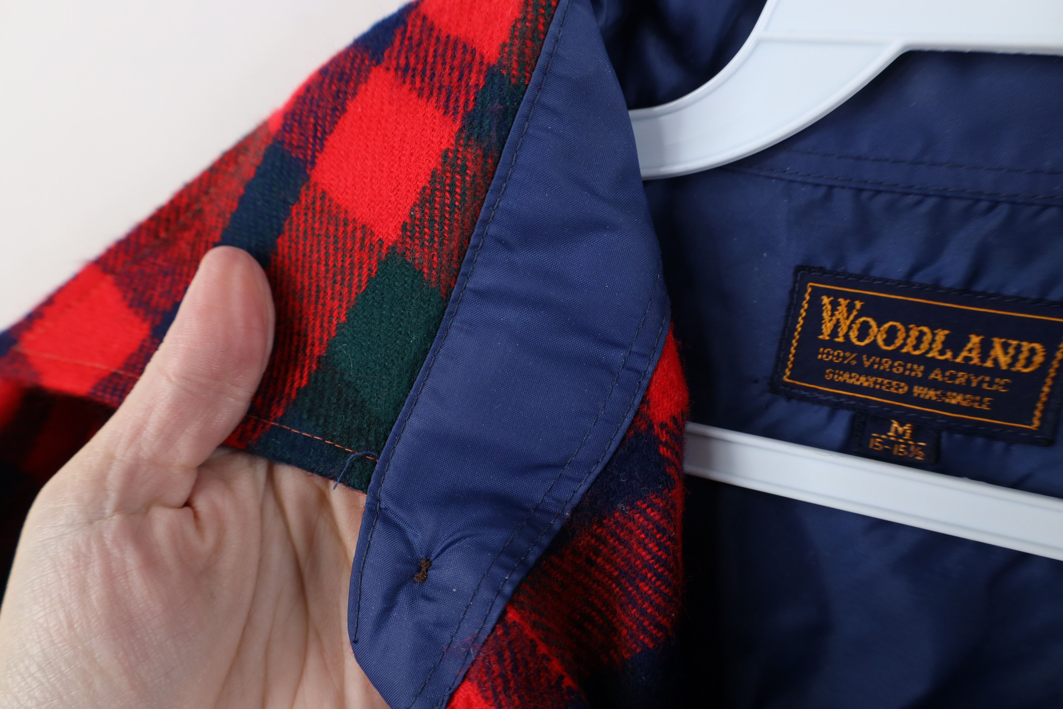 Vintage Vintage 70s Streetwear Button Shirt Jacket Jac Shirt Plaid Size US M / EU 48-50 / 2 - 8 Thumbnail