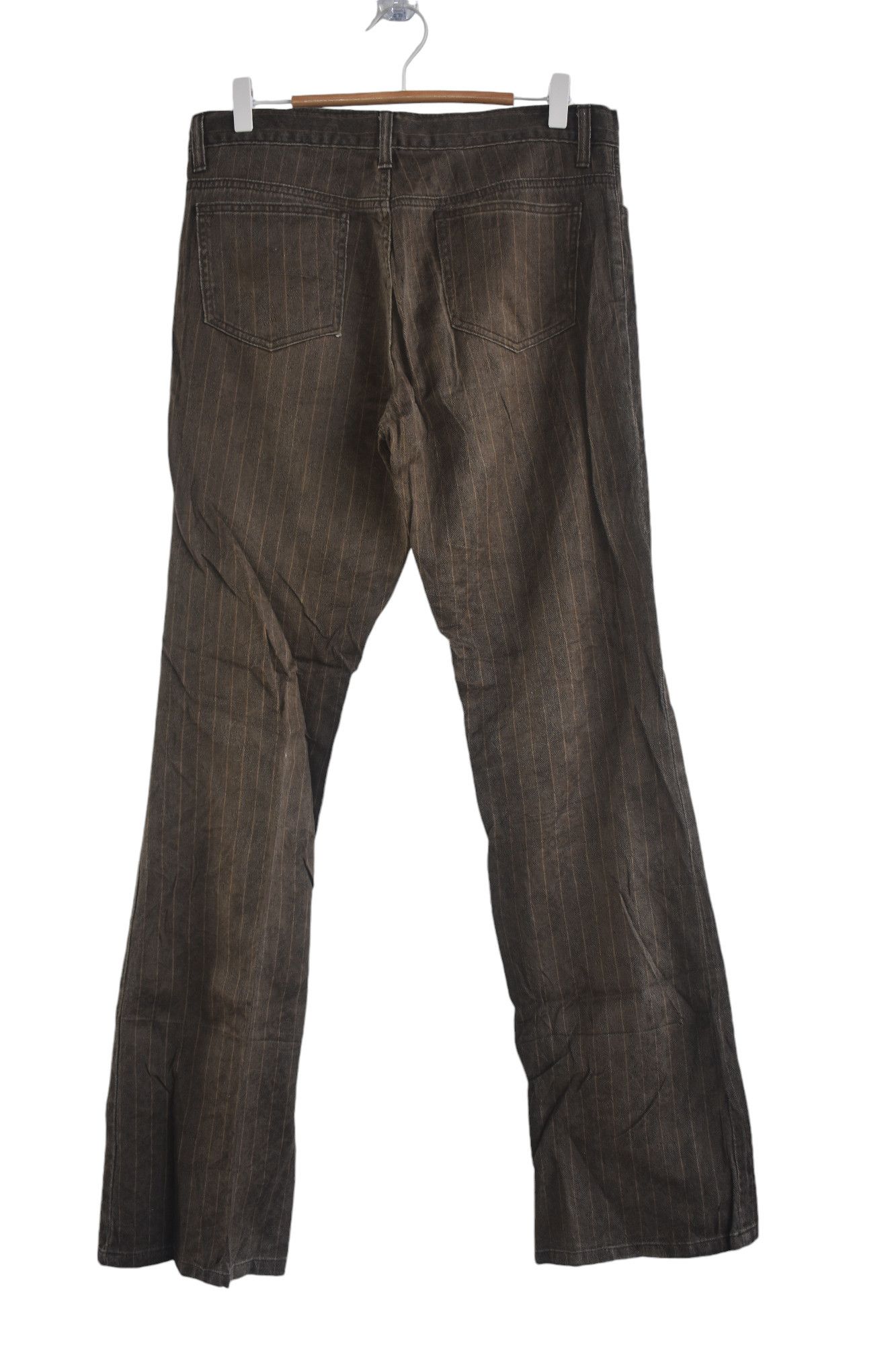 If Six Was Nine × Japanese Brand × semanticdesign Wide Leg 🔥 Semantic Design Vintage Pants W32 Size US 32 / EU 48 - 4 Thumbnail