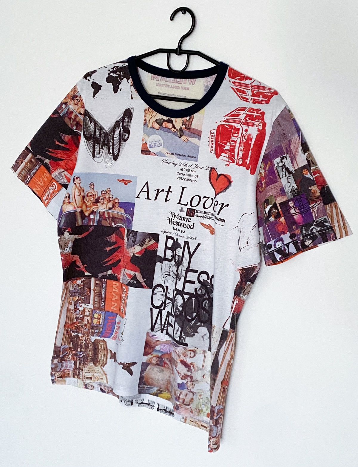 Vivienne Westwood Vivienne Westwood Art Lover Chaos Full Art Tee / T Shirt Size US S / EU 44-46 / 1 - 2 Thumbnail