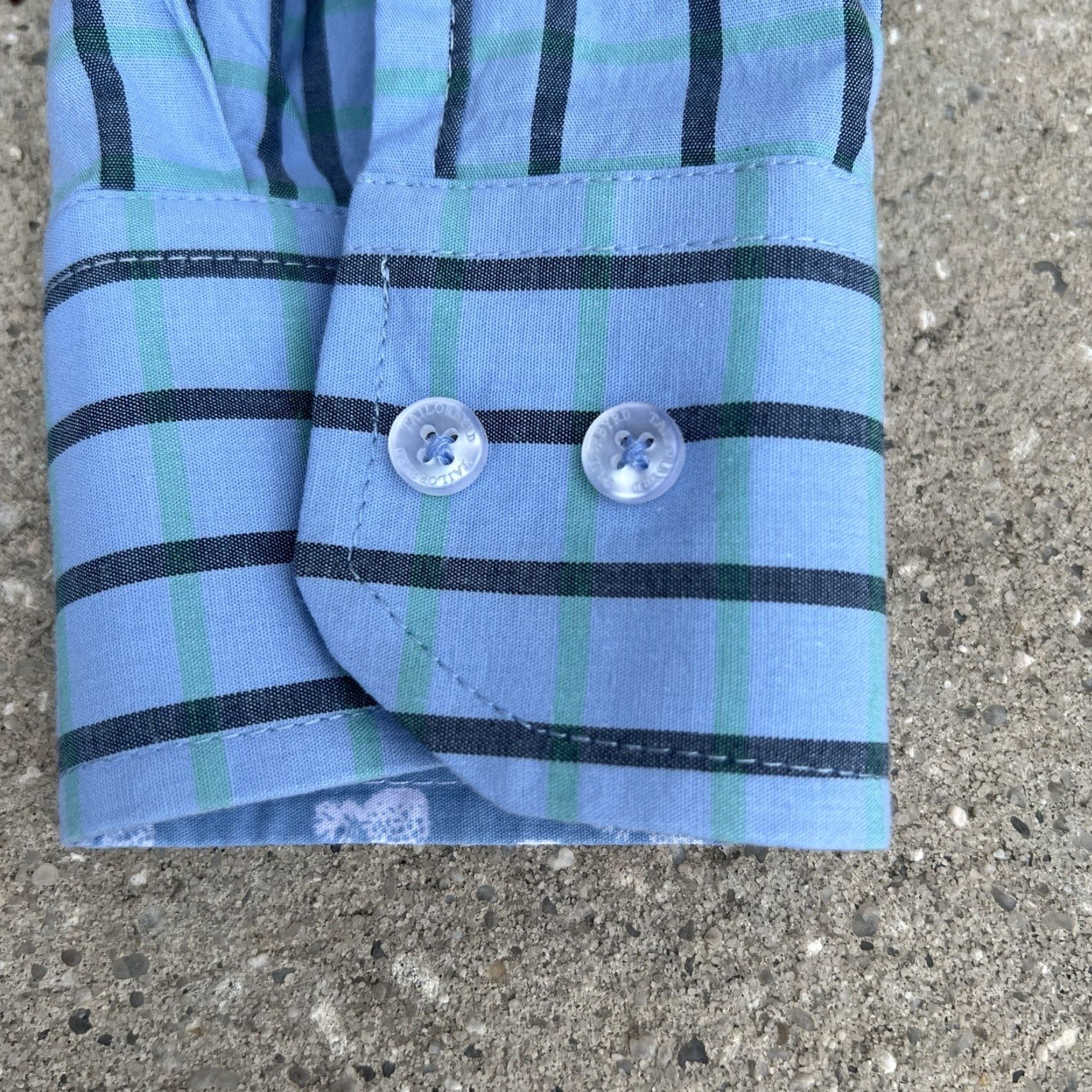 Tailorbyrd VINTAGE TAILORBYRD Cotton Button-Up Shirt XL Men Long Sleeve Plaid Blue Green Casual Size US XL / EU 56 / 4 - 7 Thumbnail
