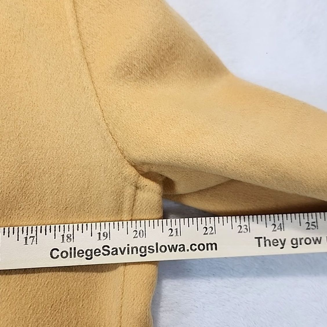 Pendleton VINTAGE Pendleton Blazer Women’s M Gold 100% Merino Wool Three Button Old Money Academia Wool Blazer Womens Regular Gold - Size M / US 6-8 / IT 42-44 - 6 Thumbnail