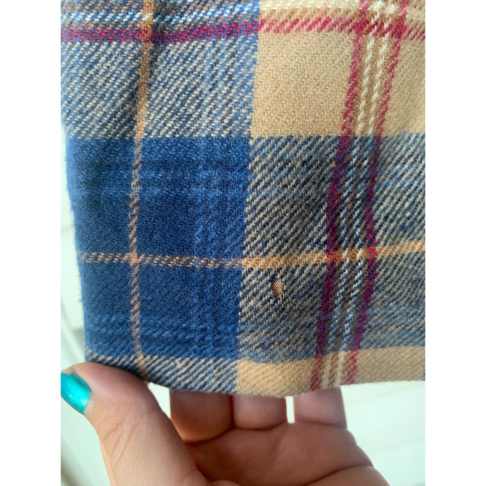 Pendleton Vintage Pendleton Tartan Plaid Wool High Waisted Shorts Size 36" / US 14 / IT 50 - 4 Thumbnail