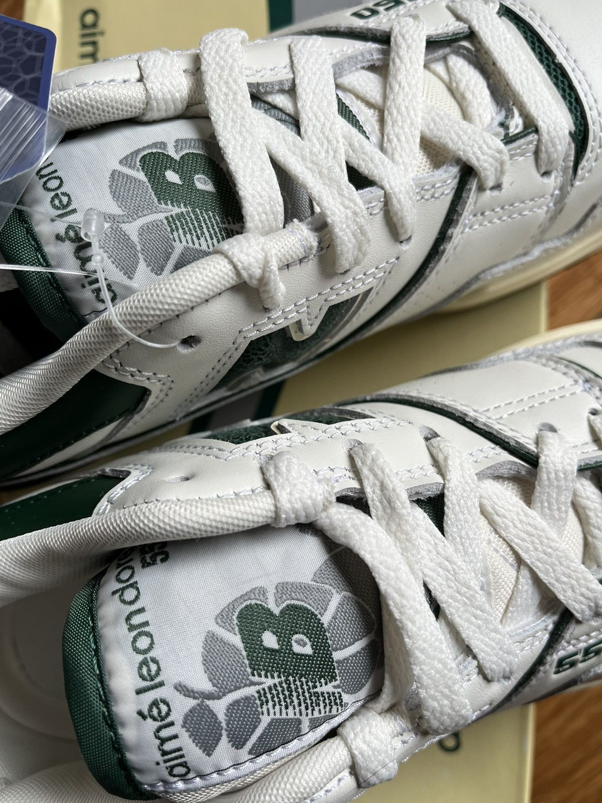 Aime Leon Dore × New Balance US 6 OG ALD 550 white green Size US 6 / EU 39 - 6 Thumbnail