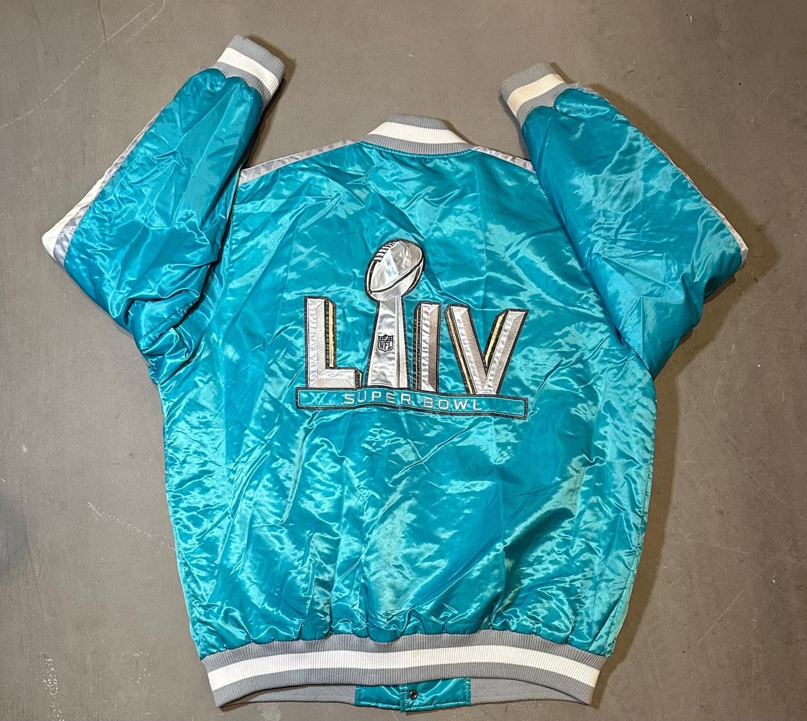 Starter Vintage Starter Super Bowl LIV Satin Sports Jacket Size ONE SIZE - 3 Thumbnail