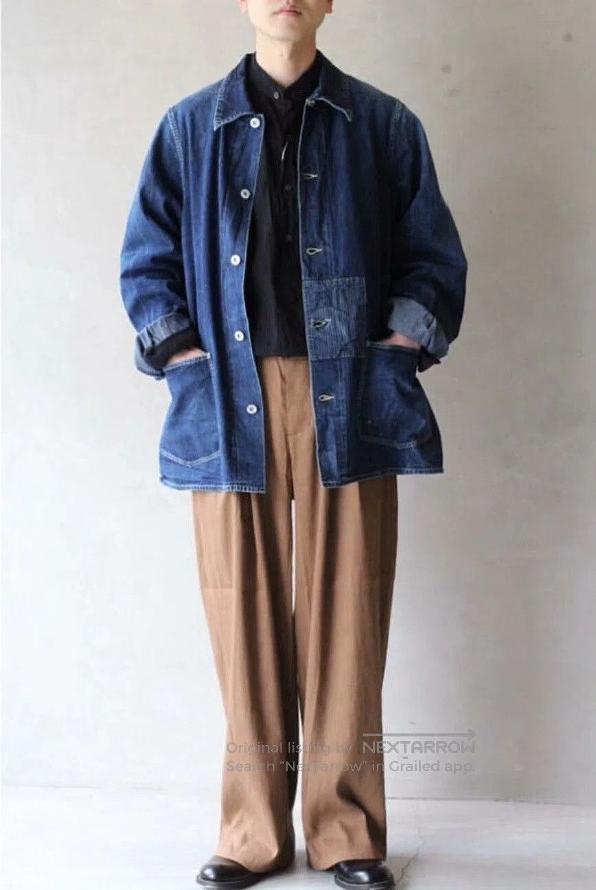 Visvim Visvim Section Gang Coverall Dry Denim Jacket. Size US S / EU 44-46 / 1 - 4 Thumbnail