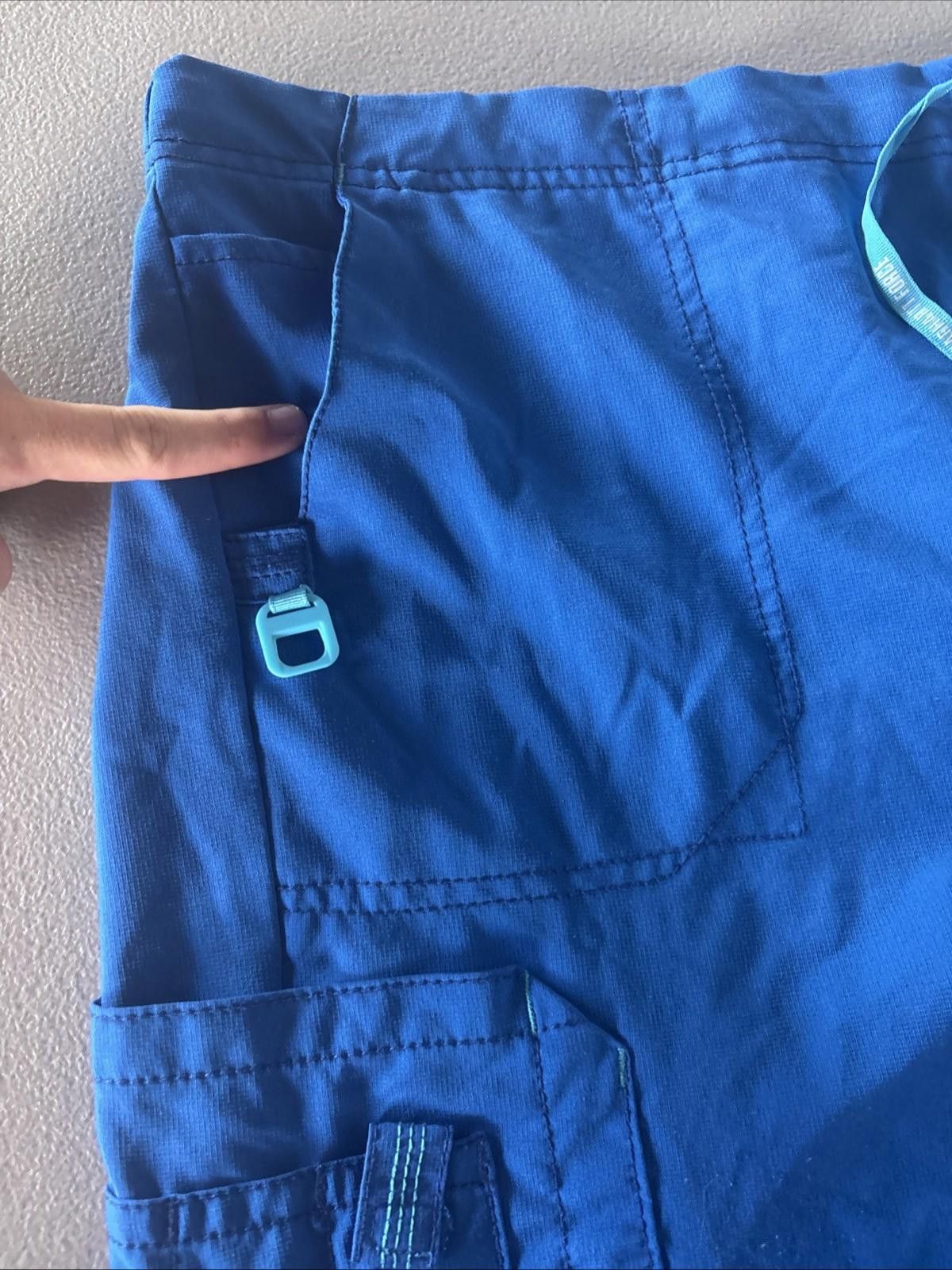 Carhartt Carhartt Women’s Force Blue Scrub Pants size 2XL Size ONE SIZE - 2 Thumbnail