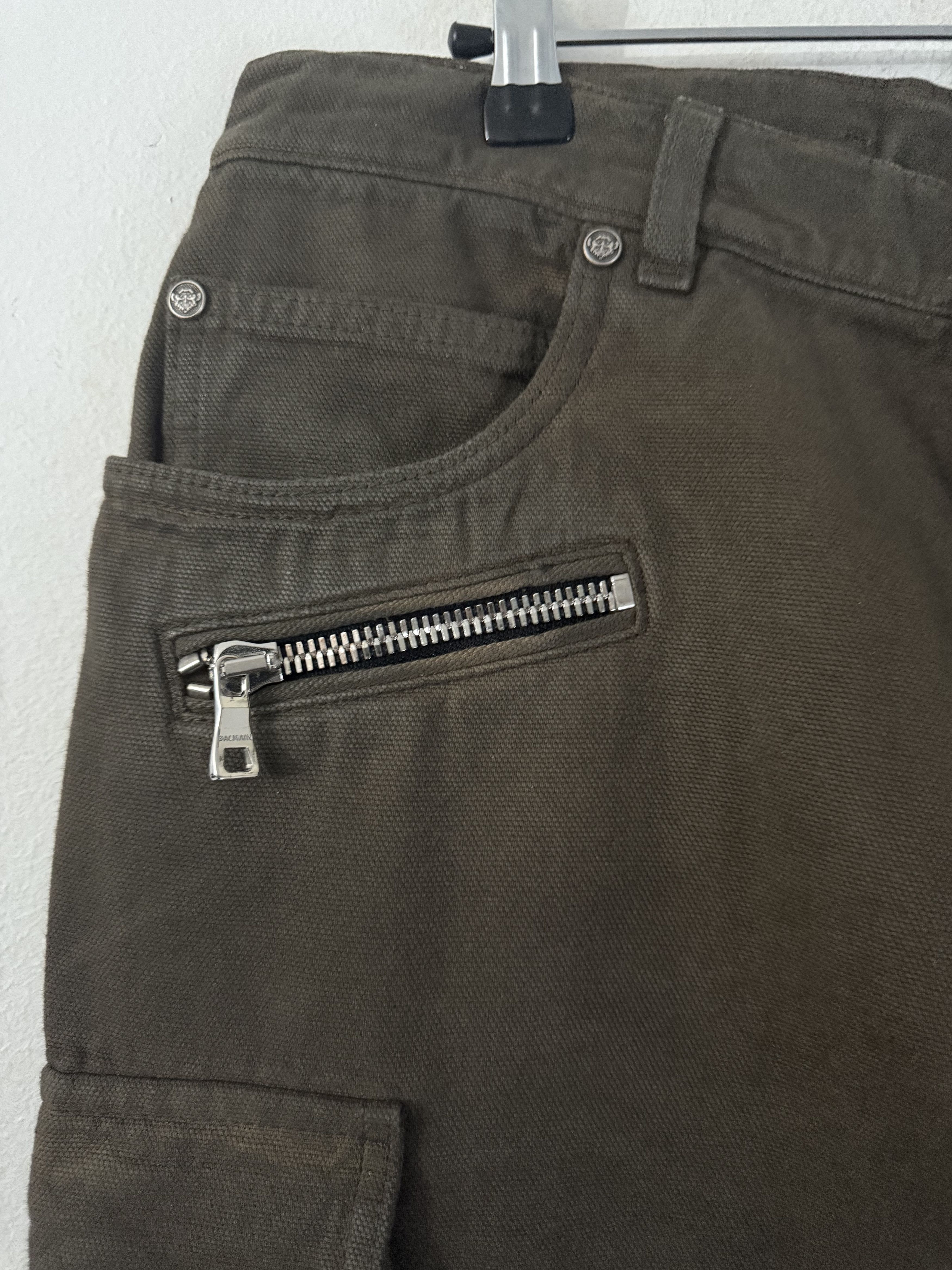 Balmain Skinny-Fit Cargo Trousers Size US 31 - 7 Thumbnail