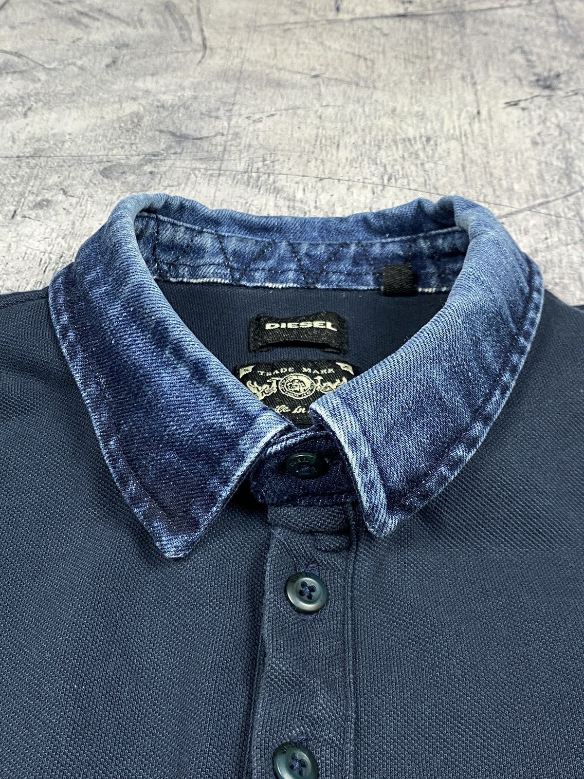 Diesel Vintage Diesel Designer Polo Shirt Size M Size US M / EU 48-50 / 2 - 7 Thumbnail