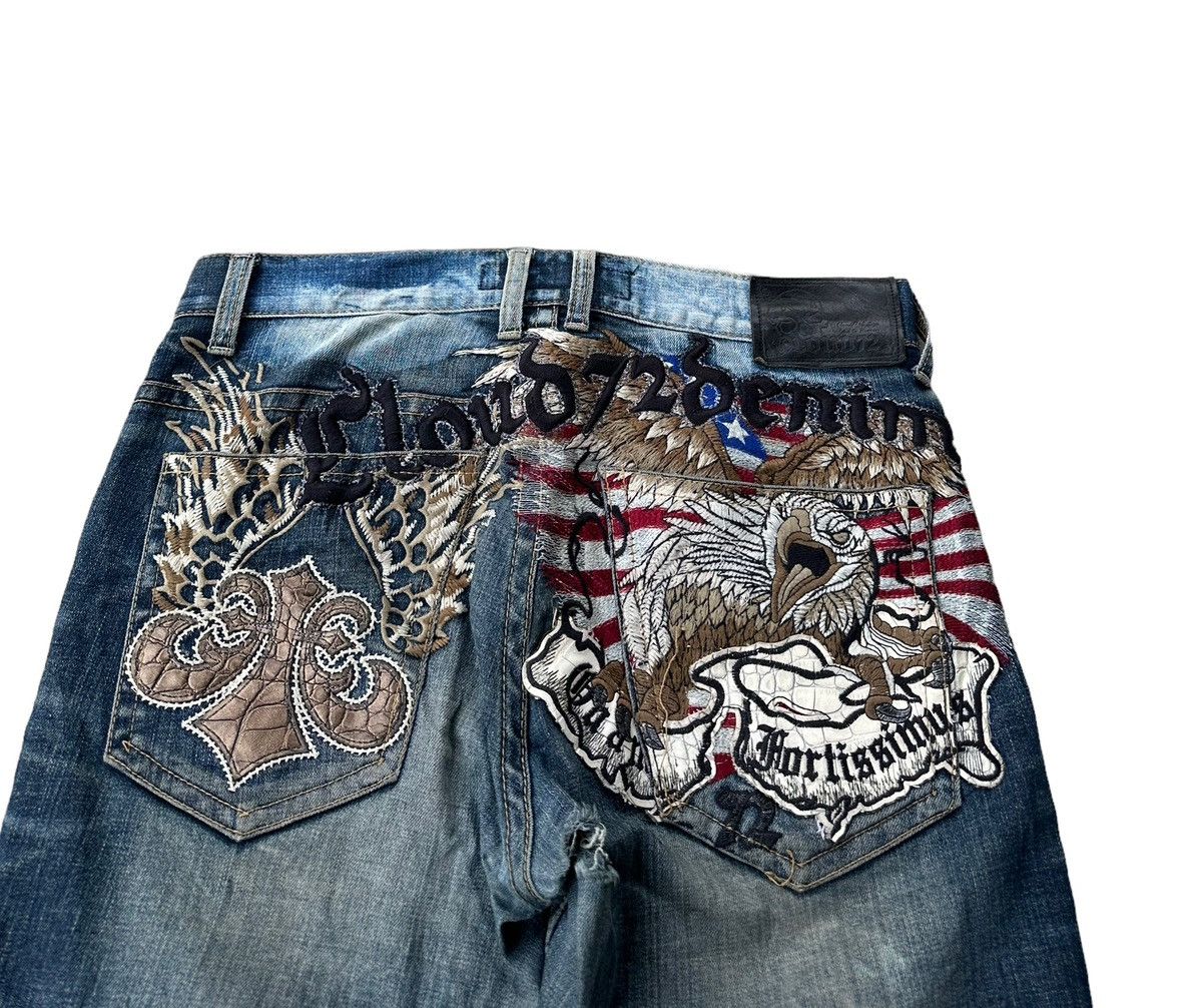 Hysteric Glamour 🔥archived🔥Cloud 72 denim jeans Size US 33 - 2 Thumbnail