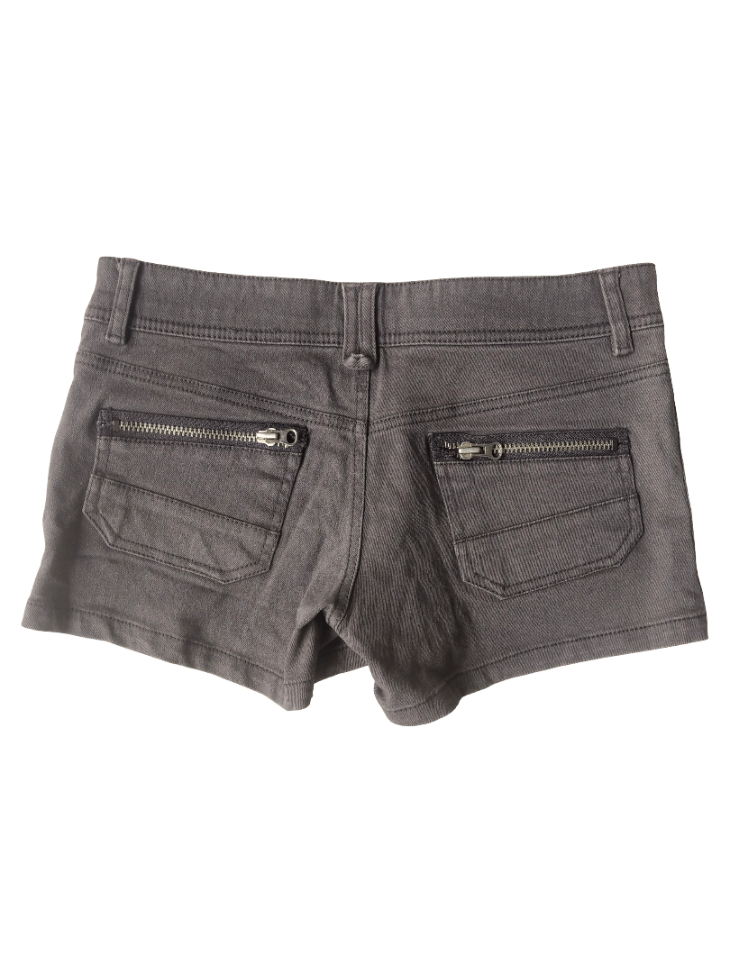 Hysteric Glamour Barak Korea Gothic Zipper Shorts – Brown Size 30" / US 8 / IT 44 - 4 Thumbnail