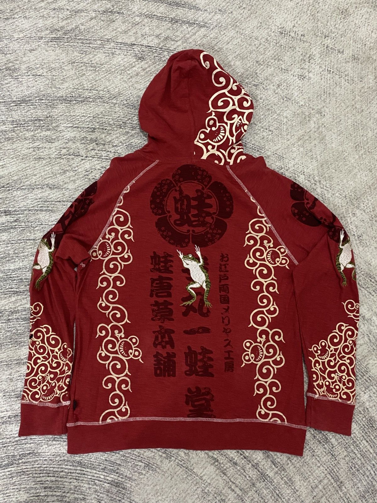 Other Satori San-Maru-Ichi "Frogs" High-Density Embroidery Hoodie Size US L / EU 52-54 / 3 - 2 Thumbnail
