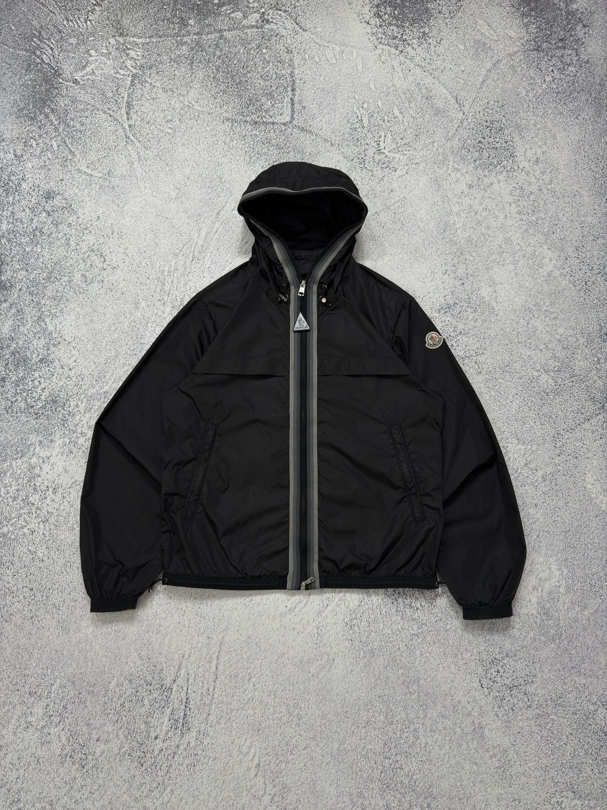 モンクレール☆ネイビー定番アウターANTONレインジャケット3Y