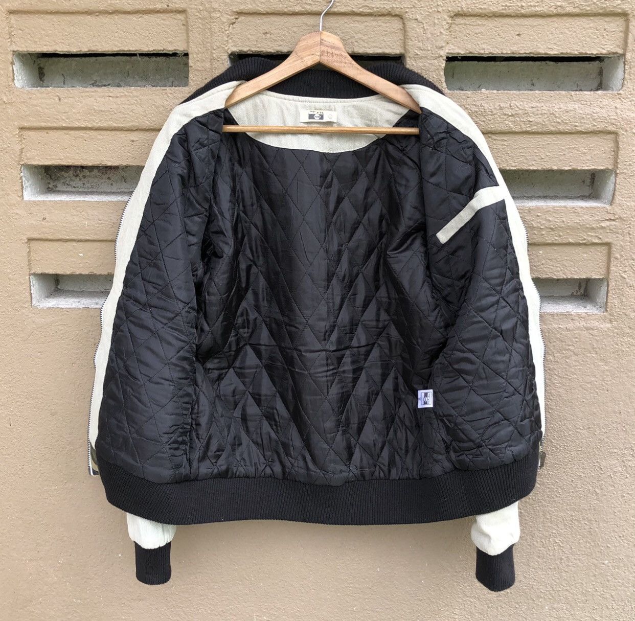Vintage Vintage ABM Camo Design lined Quilted Bomber Jacket Size US L / EU 52-54 / 3 - 9 Thumbnail
