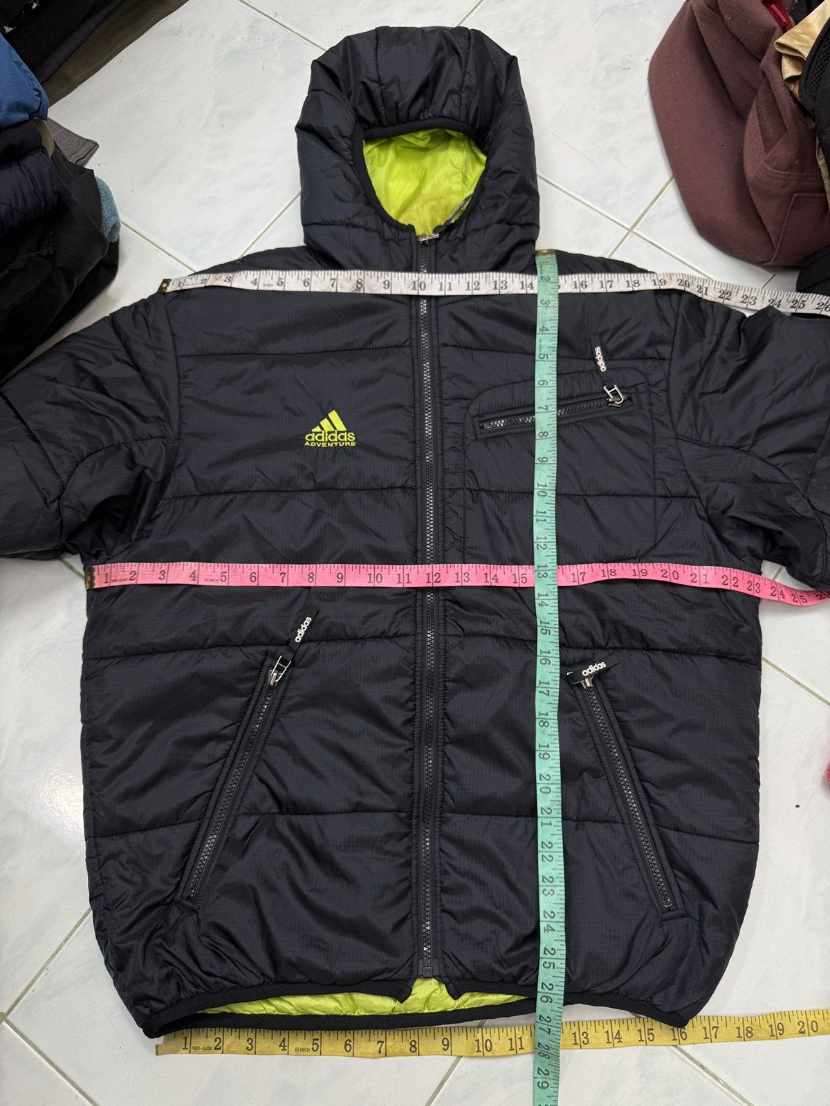Adidas 🔥🔥🔥ARCHIVE VTG ADIDAS ADVENTURE PUFFER JACKET Size US M / EU 48-50 / 2 - 14 Thumbnail