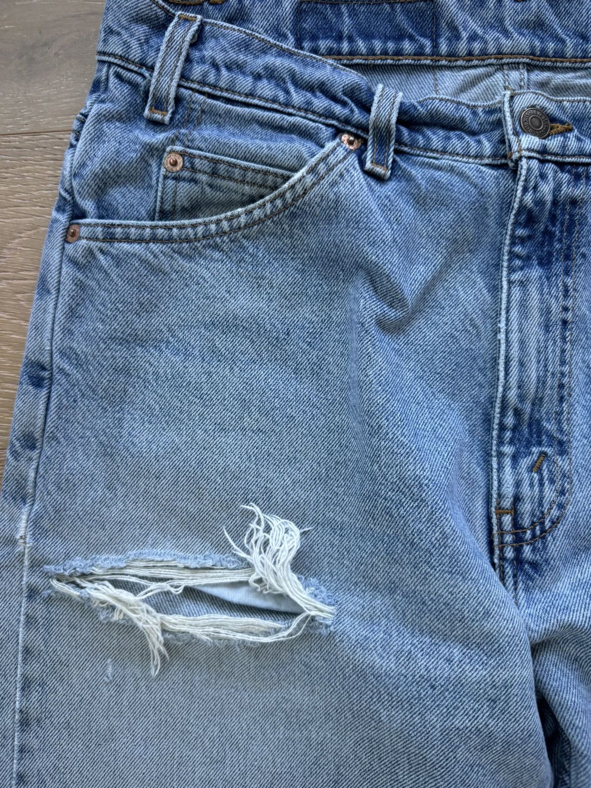 Levi's × Levi's Vintage Clothing × Vintage Levi’s orange tab jeans Size US 34 / EU 50 - 3 Thumbnail