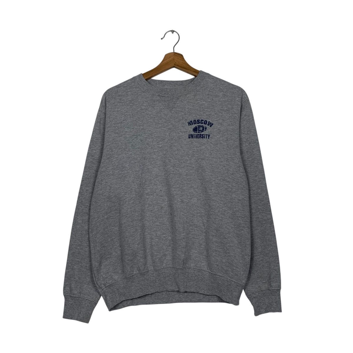 Japanese Brand Moscow University Crewneck Sweatshirt Size US M / EU 48-50 / 2 - 1 Thumbnail