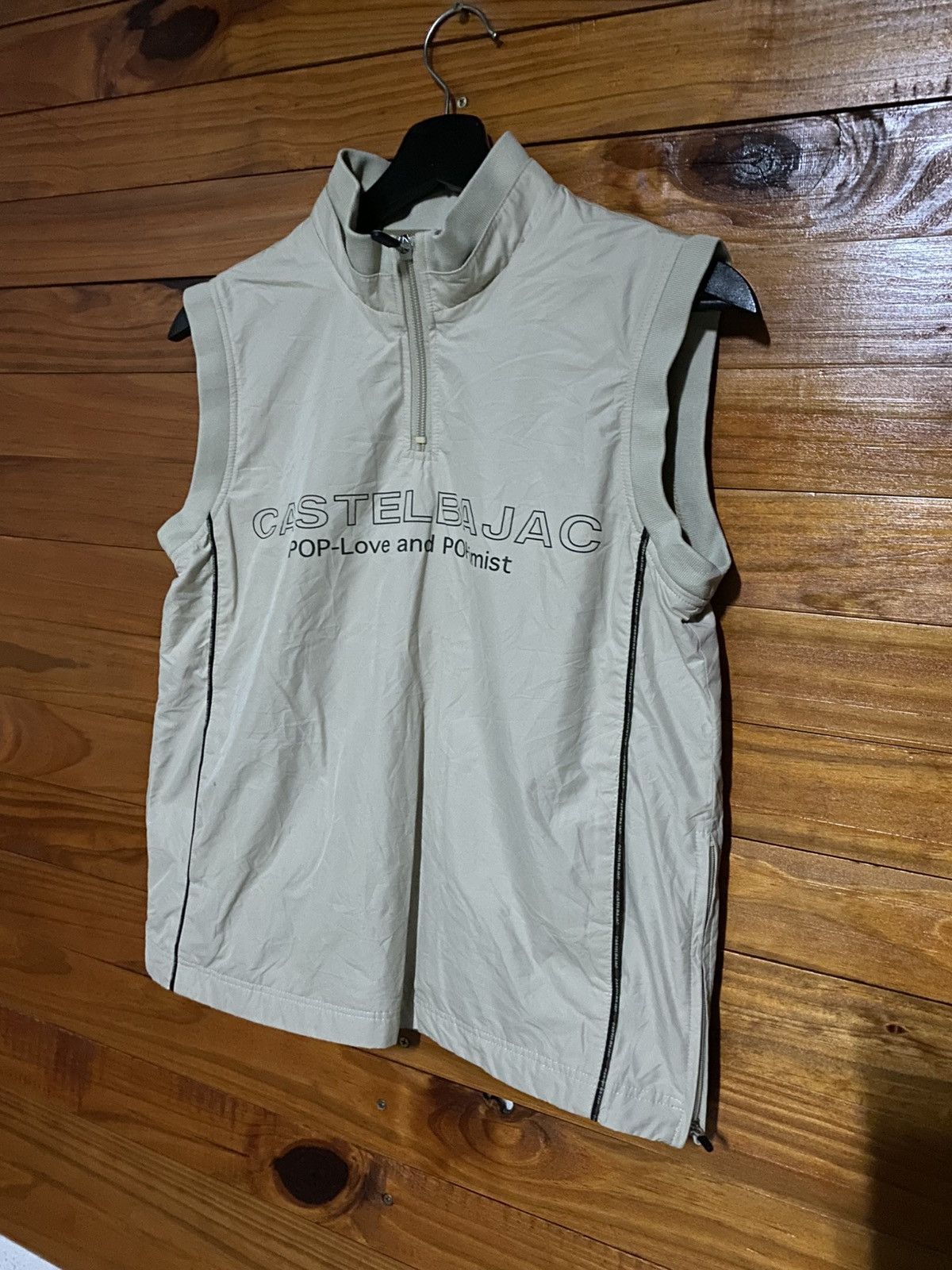 Jean Charles De Castelbajac Castelbajac Sport Beige Sleeveless Vest POP-Love POPtimist Size US S / EU 44-46 / 1 - 4 Thumbnail
