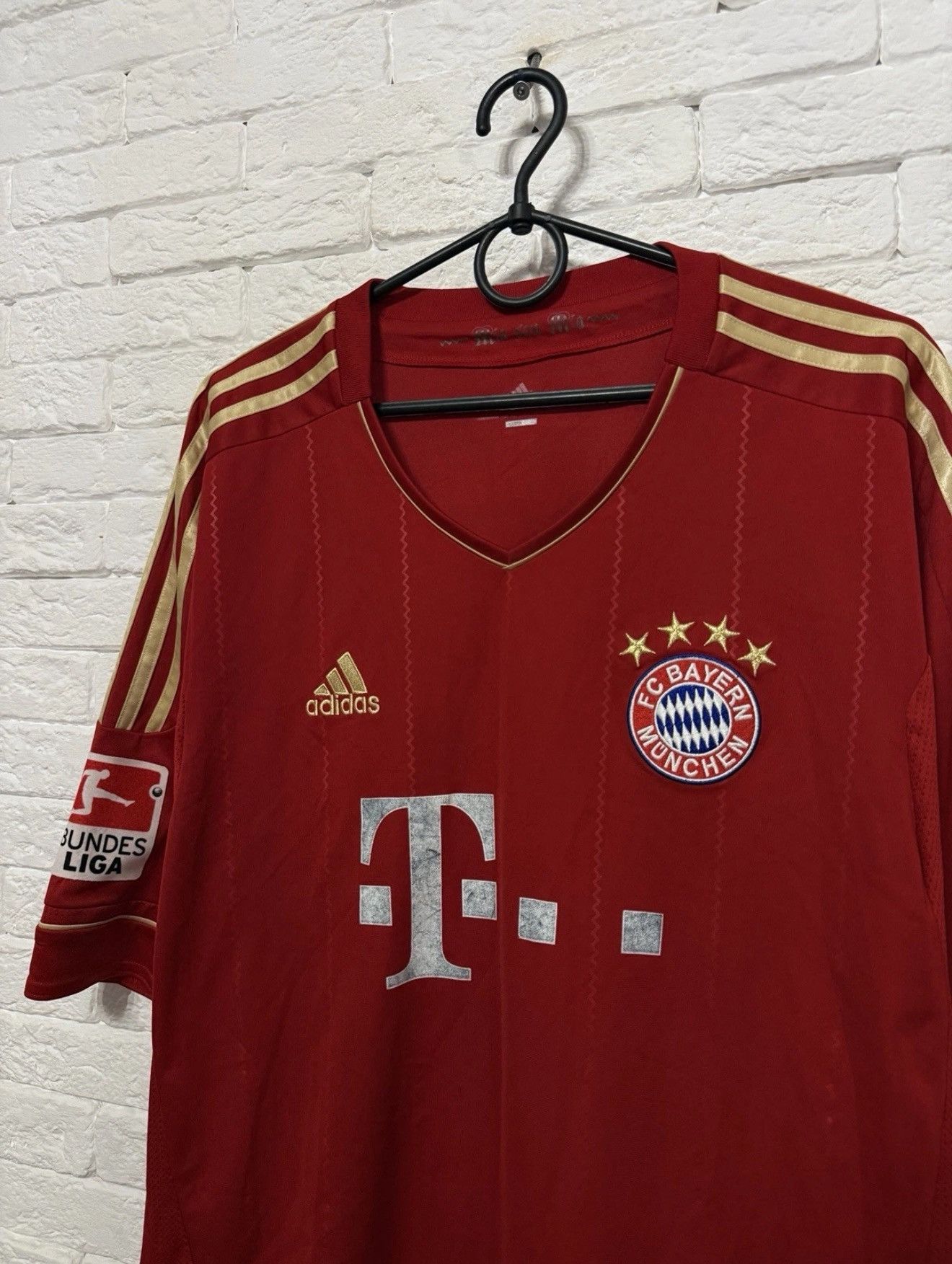 Adidas Adidas Bayern Munich 11 Home Jersey #28 BADSTUBER Football Size US XXL / EU 58 / 5 - 2 Thumbnail