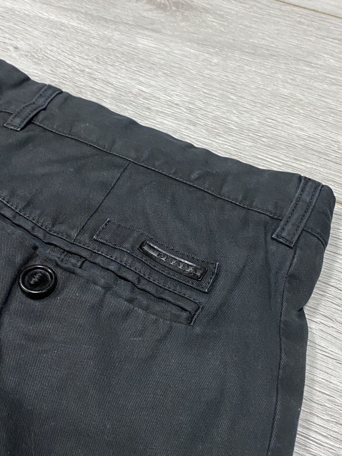Prada Prada black tab casual trousers pants Size US 34 / EU 50 - 2 Thumbnail