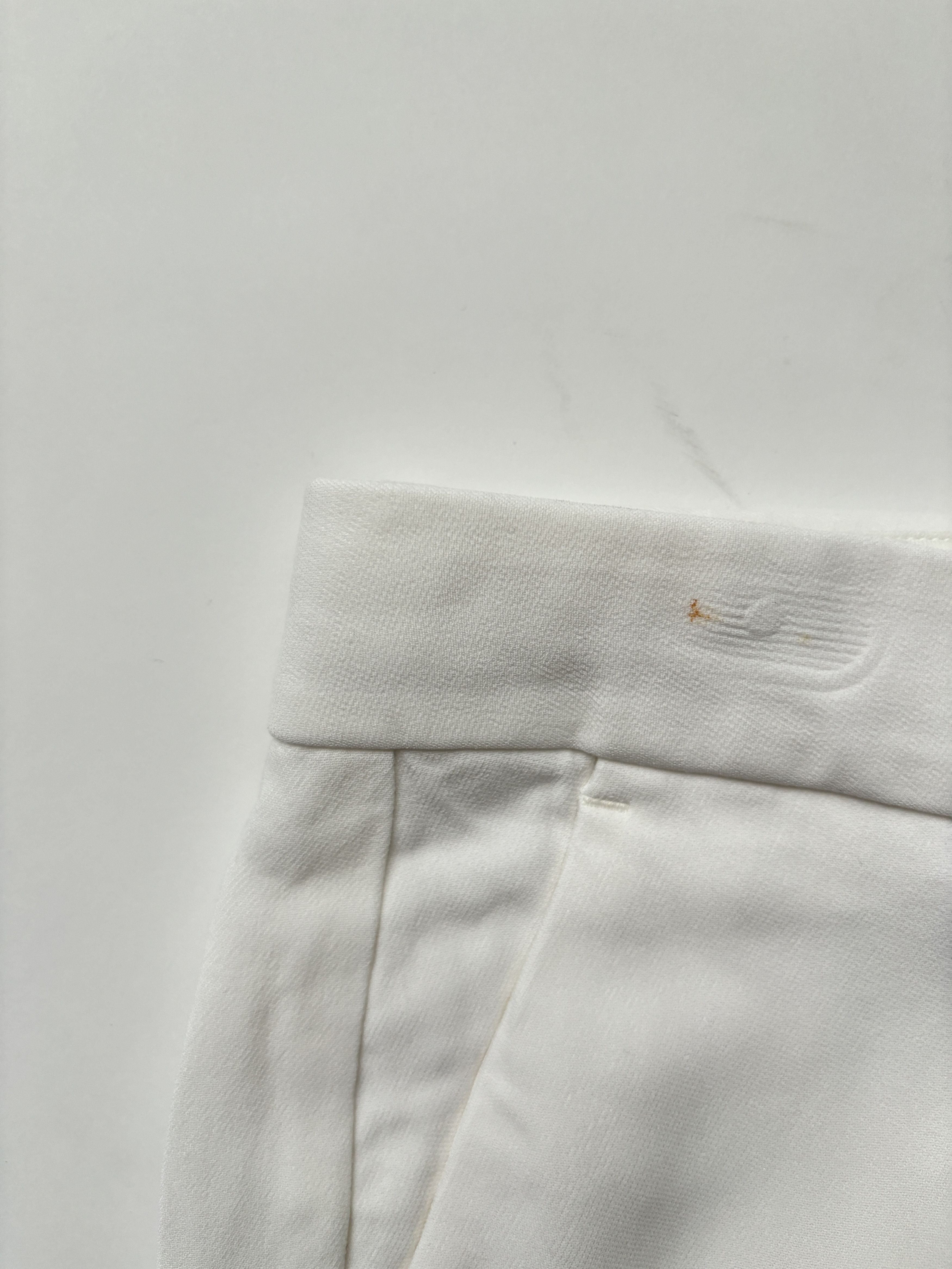 Givenchy ⚡️QUICK SALE⚡️Givenchy White Viscose Pants Trousers Size 30" / US 8 / IT 44 - 7 Thumbnail