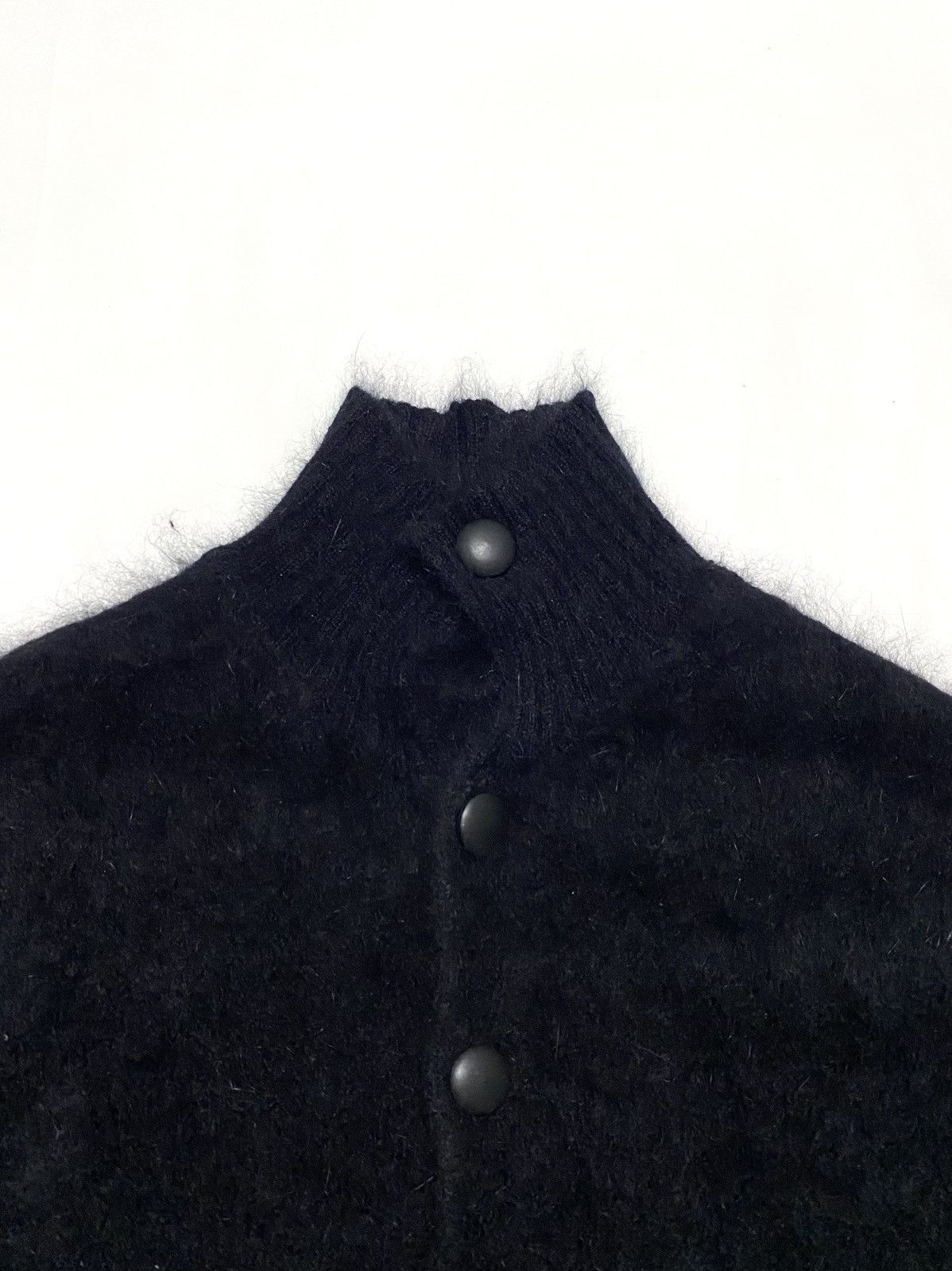 Yohji Yamamoto GOMME MAKI HIROSHIGE YOHJI YAMAMOTO MOHAIR CARDIGAN Size US S / EU 44-46 / 1 - 3 Thumbnail