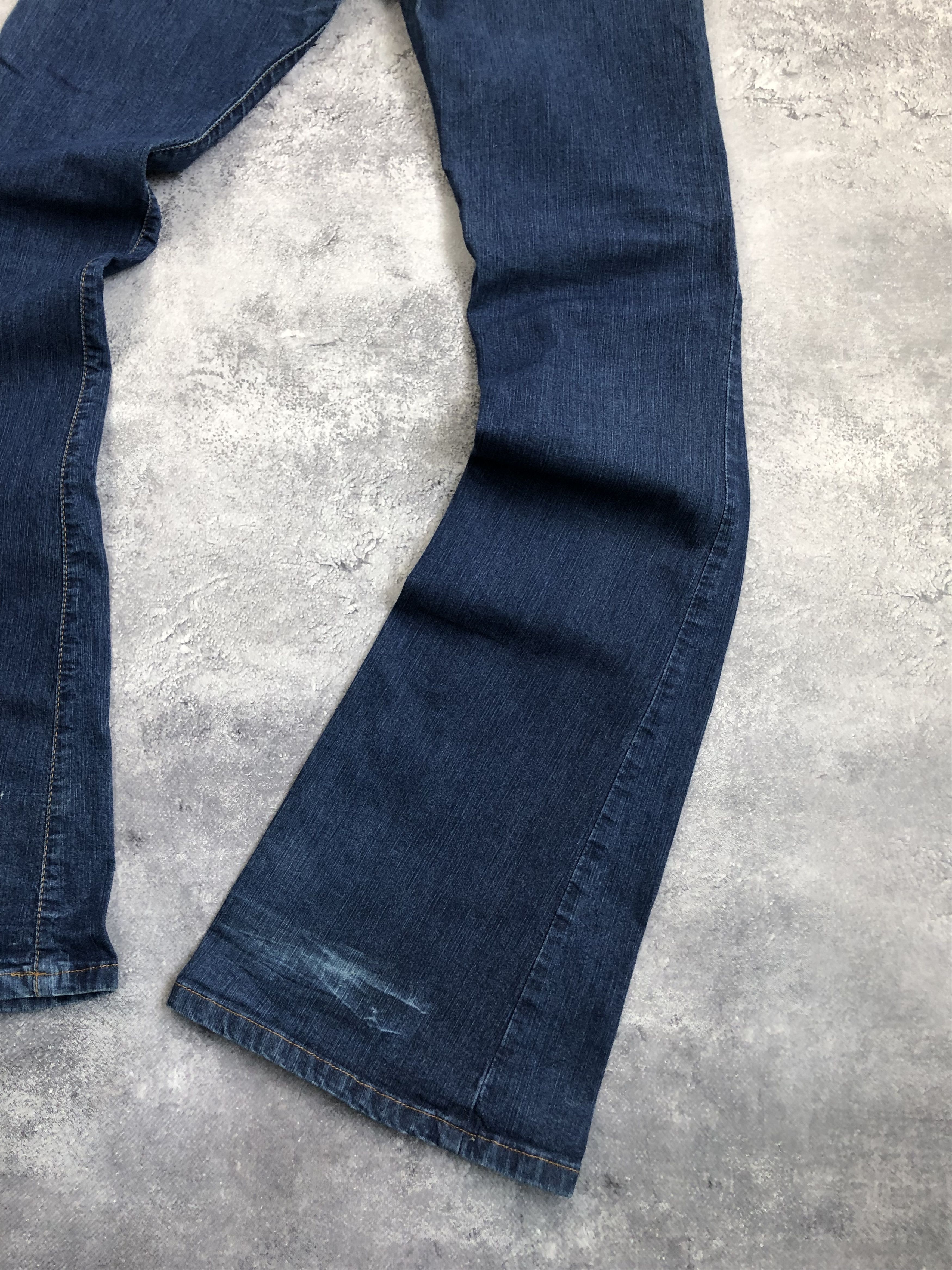 Miss Sixty MISS SIXTY Vintage Denim Flared Jeans Y2k Hippie Streetwear Size 29" - 2 Thumbnail