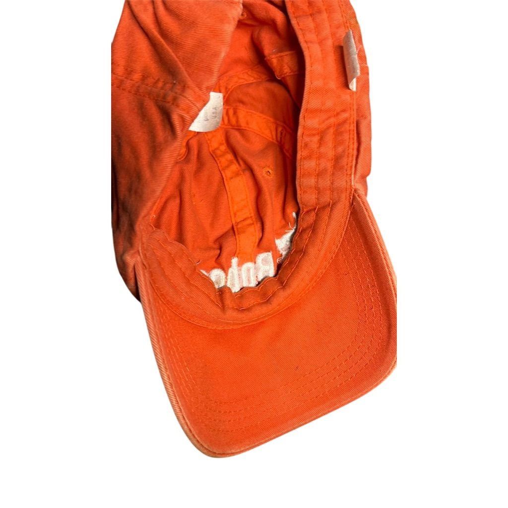 Vintage Y2k Bobcat Unisex Orange Baseball Cap Adjustable Snapback Size ONE SIZE - 4 Thumbnail