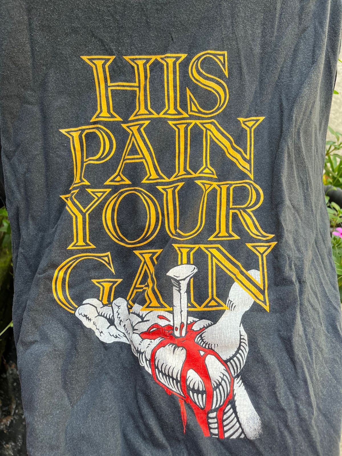 Vintage vintage jesustee 90 lords gym living epistles tag tee tshirt Size US XL / EU 56 / 4 - 4 Thumbnail
