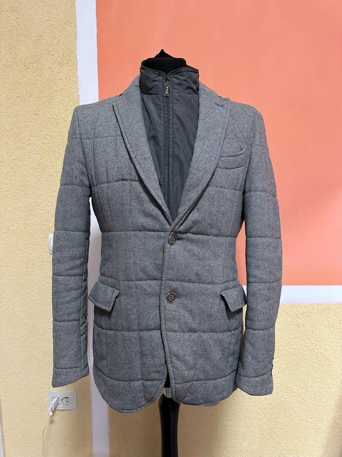 Boggi Boggi Milano Coat In Padded Sz 48 Size US M / EU 48-50 / 2 - 1 Thumbnail