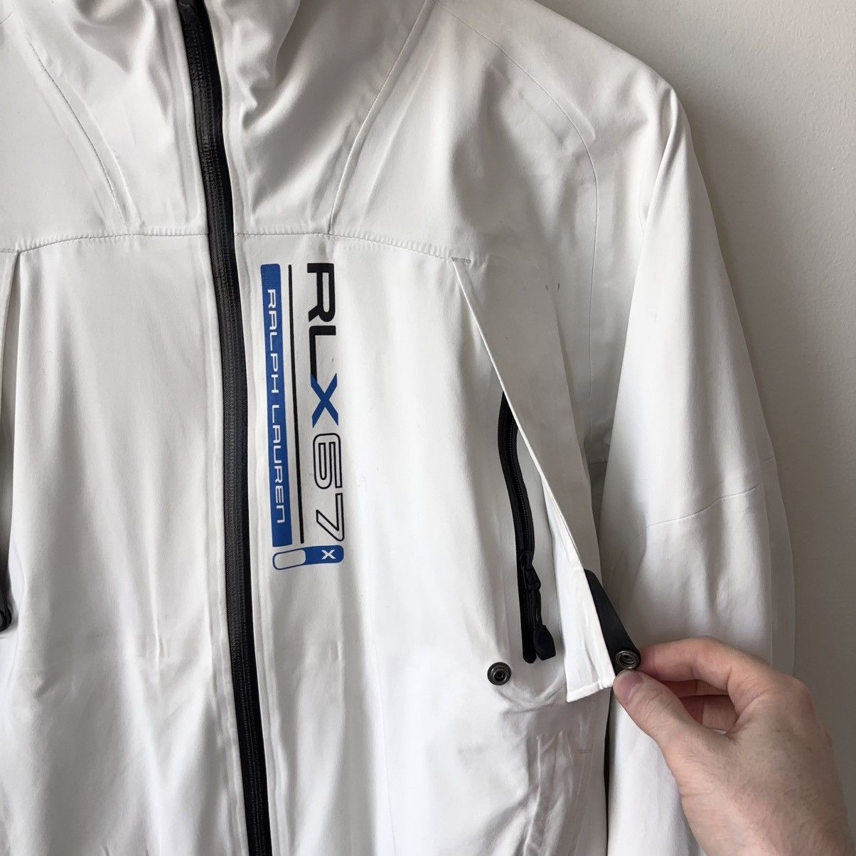 RLX Ralph Lauren RLX 67 Ralph Lauren 100% Nylon Technical Jacket Waterproof Size US M / EU 48-50 / 2 - 6 Thumbnail
