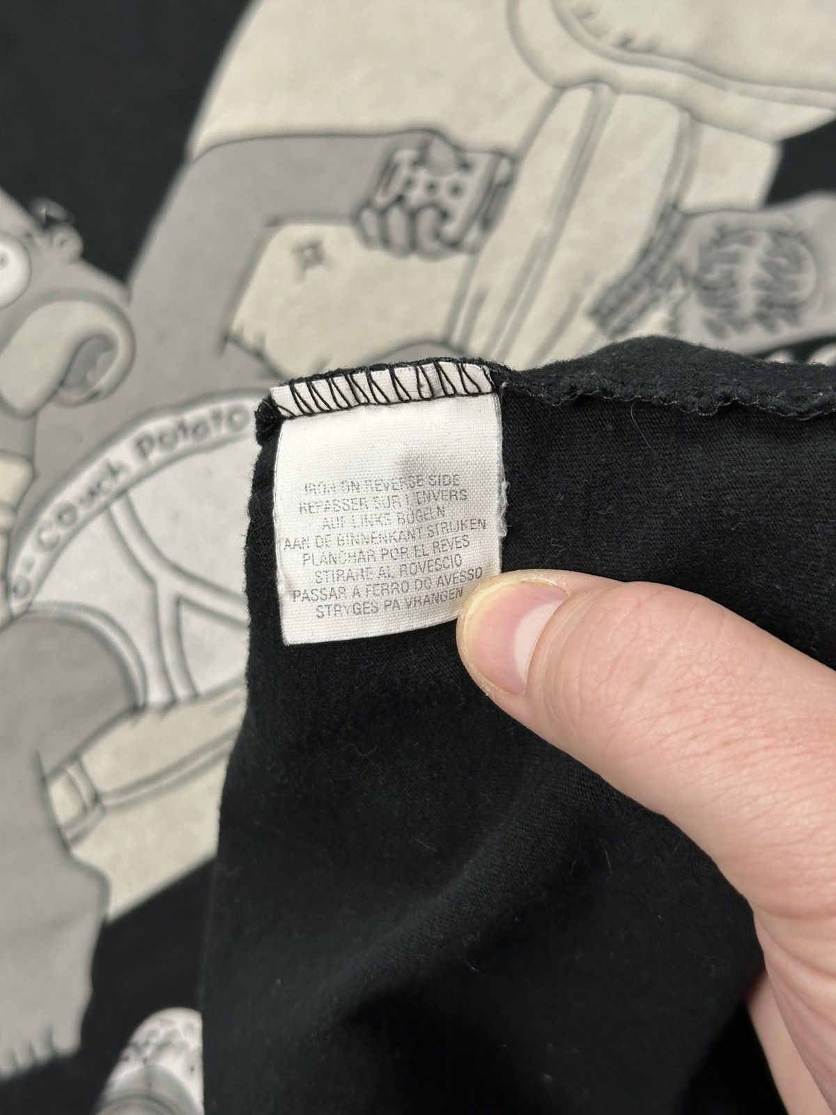 The Simpsons Vintage 1998 The Simpsons Homer Couch Potato Graphic T-Shirt Size US XXL / EU 58 / 5 - 10 Thumbnail