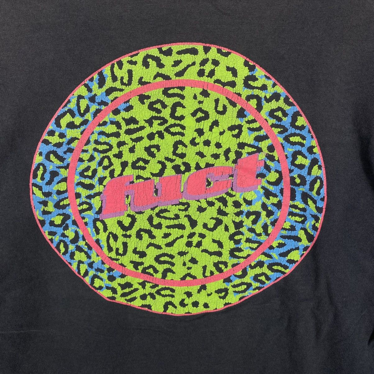 FUCT Vintage 00's FUCT Leopard Logo Faded Longsleeve Tee Shirt Size US S / EU 44-46 / 1 - 5 Thumbnail