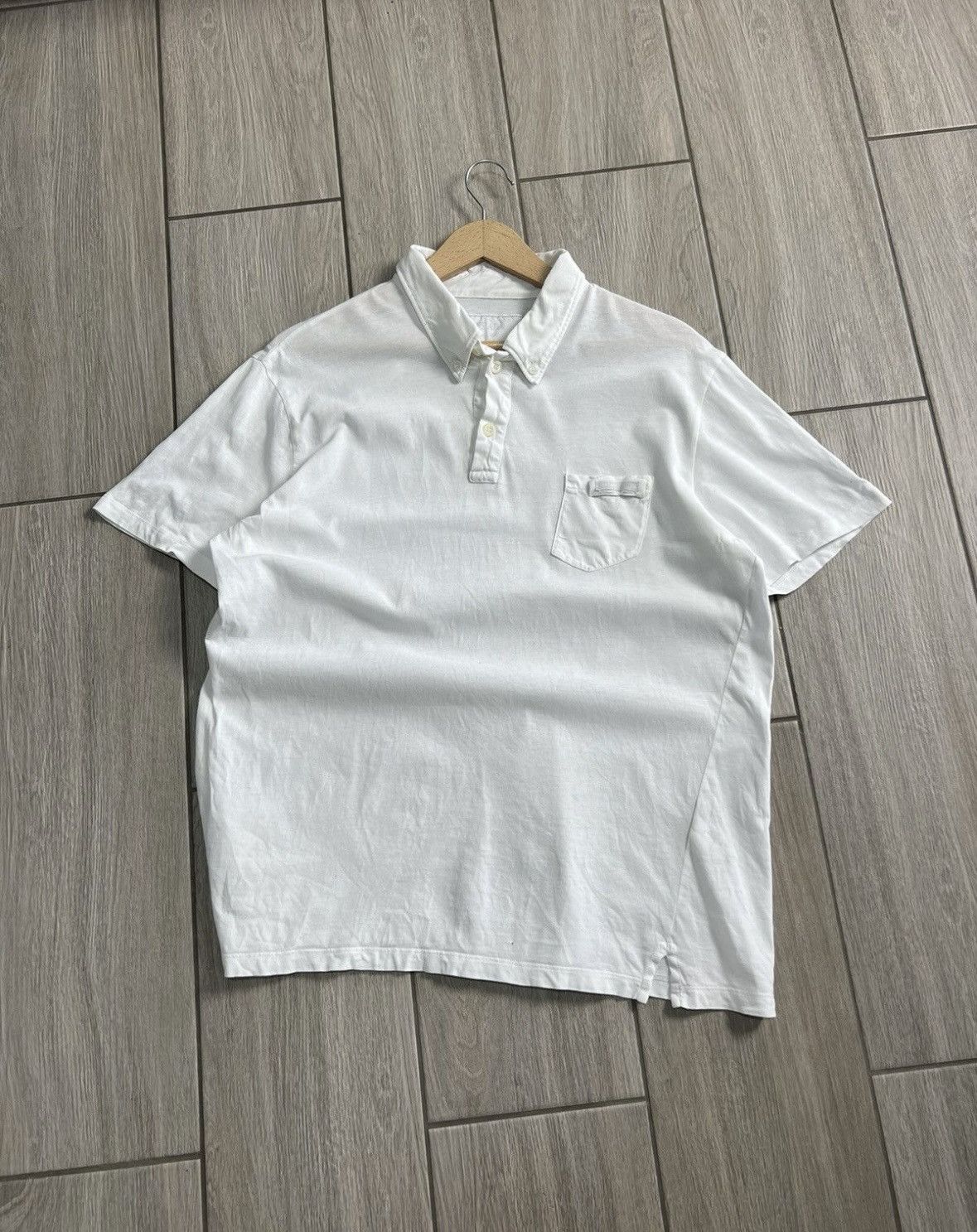 Prada 😍Prada T-shirt Basic White New Collection Mini Logo Size US L / EU 52-54 / 3 - 4 Thumbnail