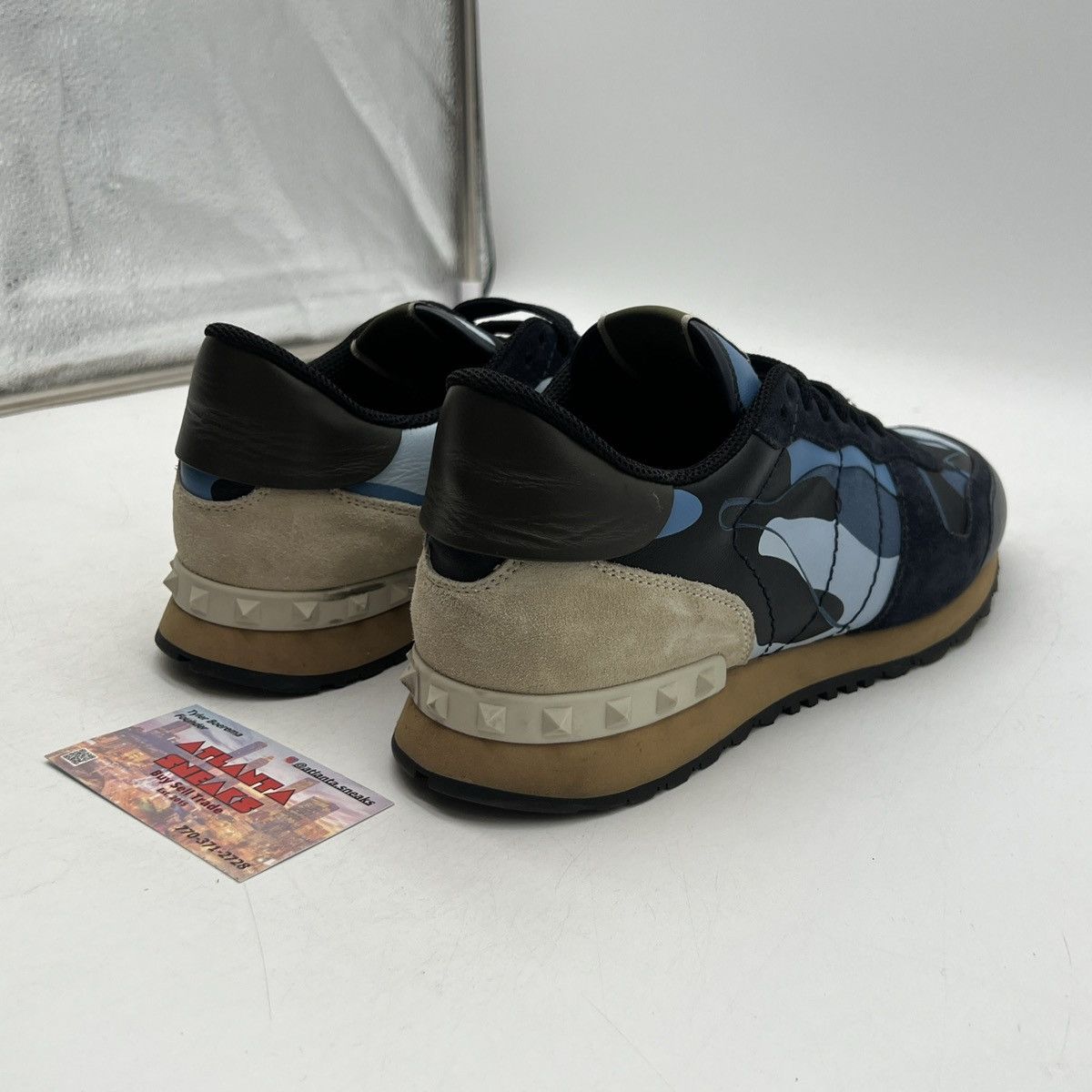 Valentino VALENTINO GARAVANI TRAINER CAMOUFLAGE ROCKRUNNER Size US 9.5 / EU 42-43 - 5 Thumbnail