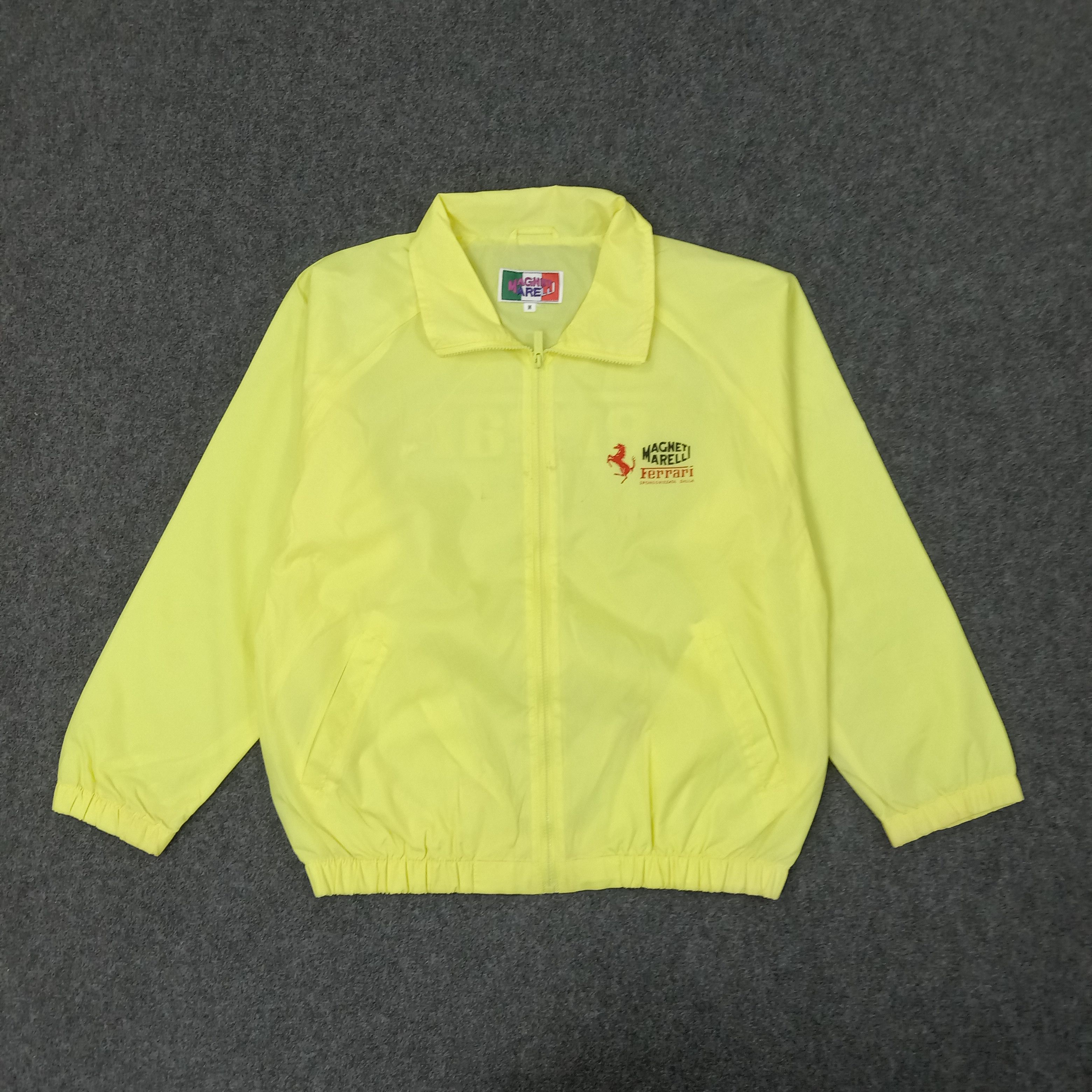 Ferrari Ferrari Magneti Marelli Racing Windbreaker Jacket C243N9 Size US L / EU 52-54 / 3 - 1 Thumbnail