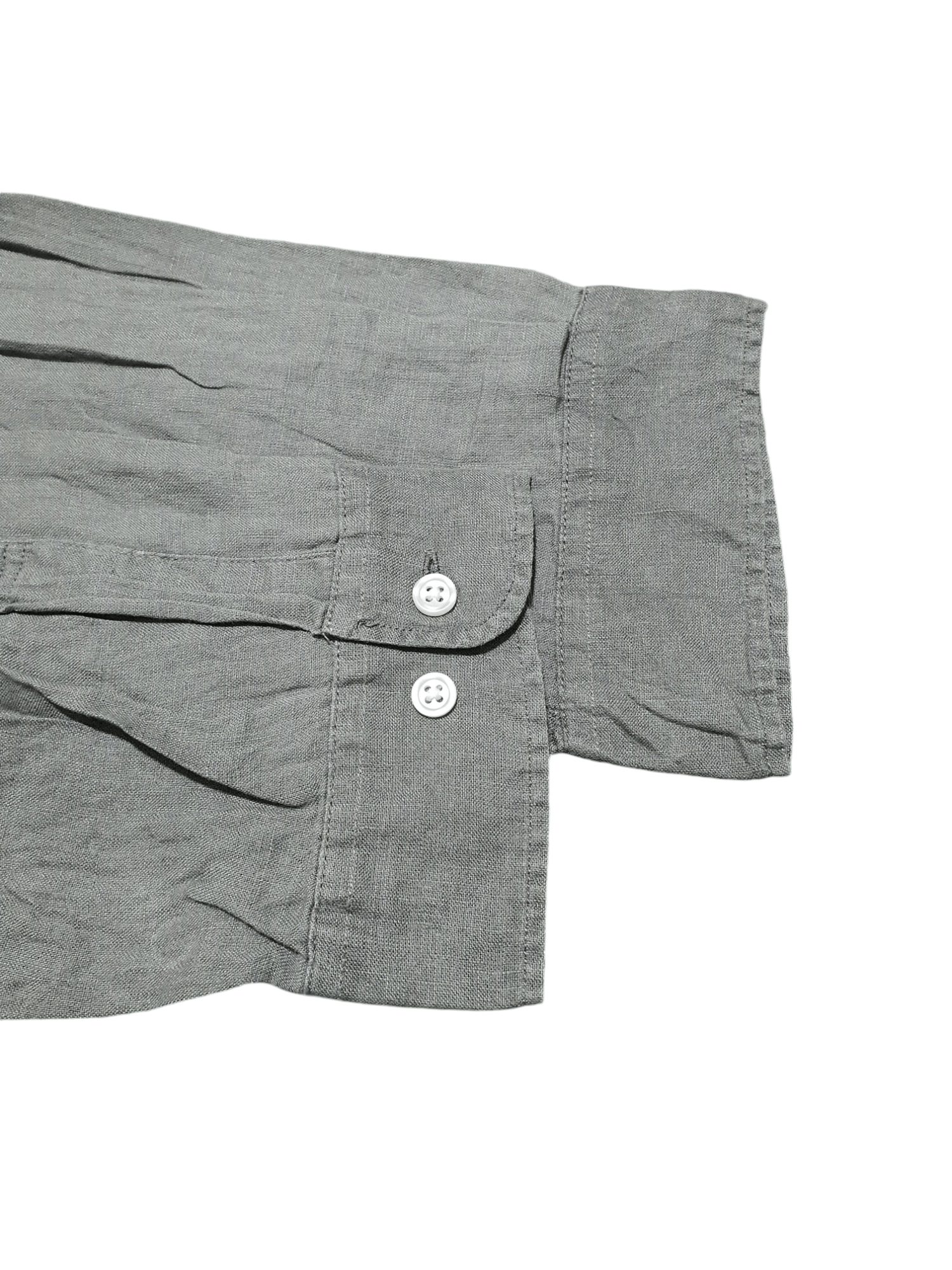 Japanese Brand × Muji MUJI 22/26.5 COOL THIN MATERIAL 3 QUARETR SLEEVE SHIRT Size US M / EU 48-50 / 2 - 7 Thumbnail