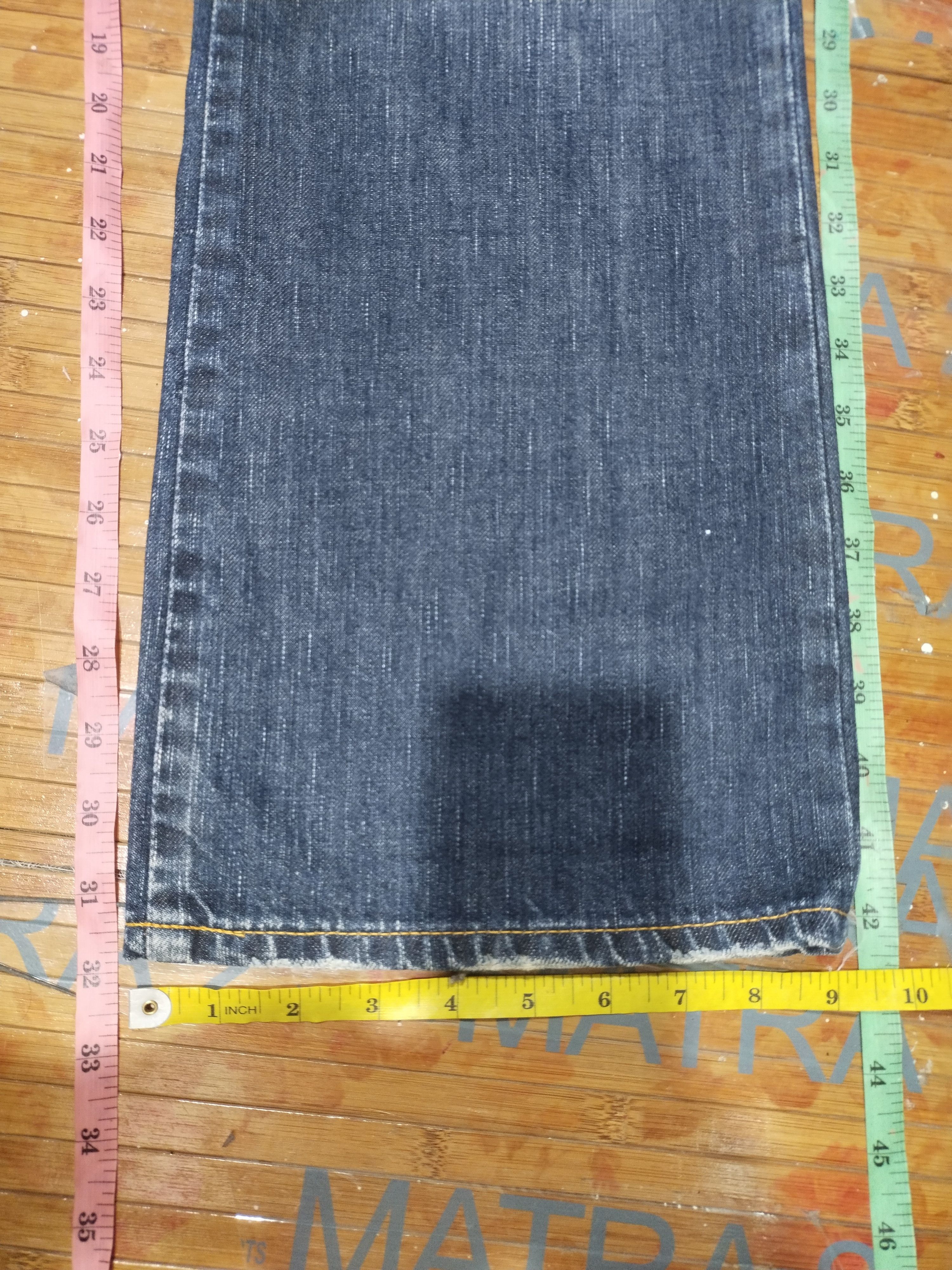 Edwin × Japanese Brand Edwin 503 "Genuine" Blue Trip Sz 32" Size US 32 / EU 48 - 4 Thumbnail