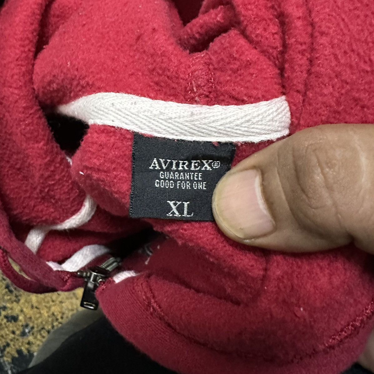 Avirex Vintage Avirex Big Logo Hoodie Size US XL / EU 56 / 4 - 4 Thumbnail