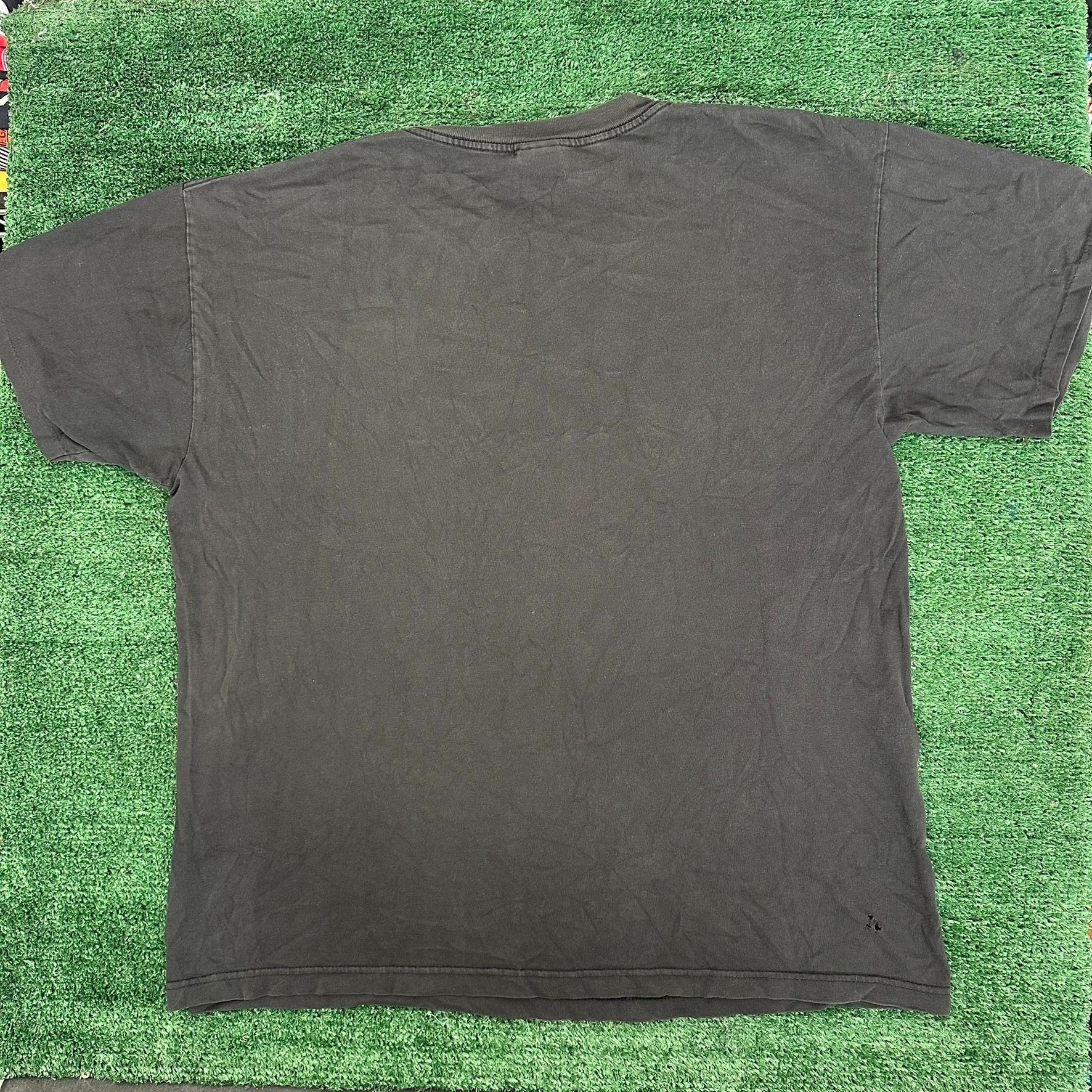 Vintage Vintage 90s Metro Movie T-Shirt Boxy Faded Black Eddie Murph Size US XL / EU 56 / 4 - 7 Thumbnail