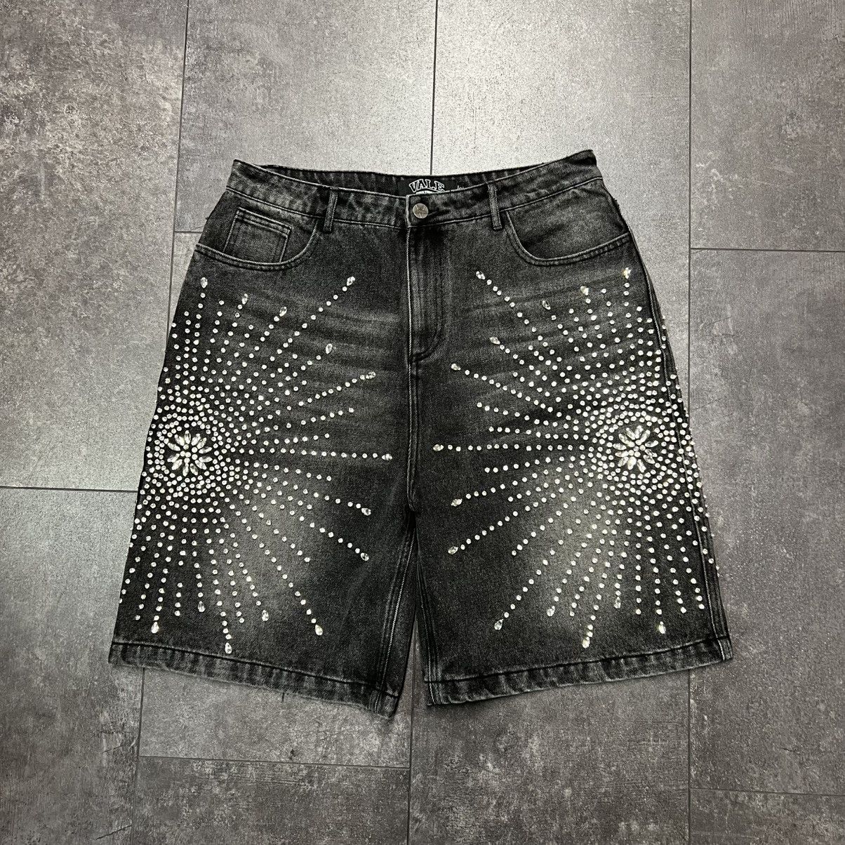 Vale Vale Forever Cluster Jorts Black | Grailed