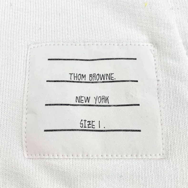 Thom Browne Thom Browne size1 Cotton hooded drawstring zipper long slee Size US S / EU 44-46 / 1 - 5 Thumbnail
