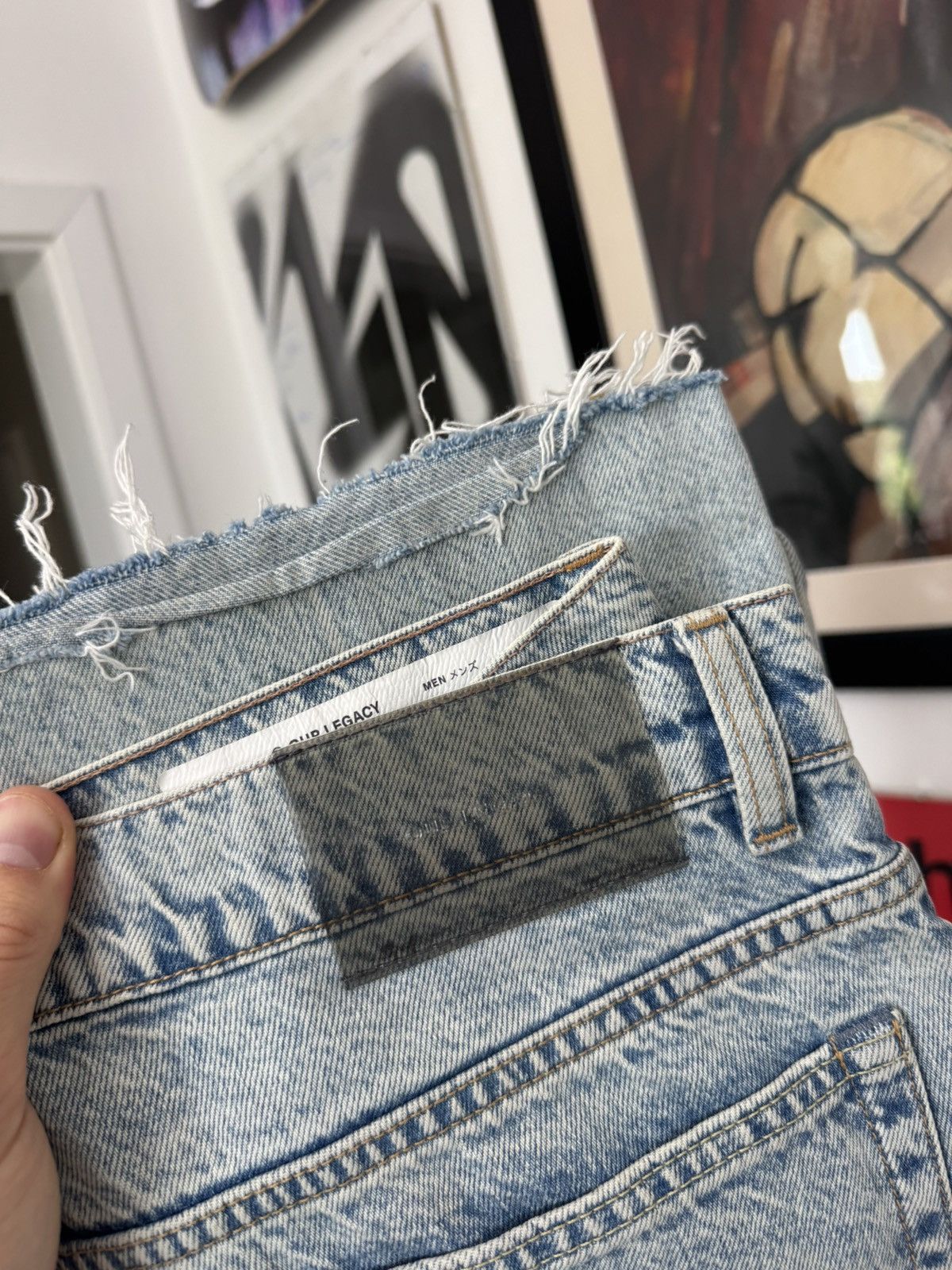 Our Legacy Our Legacy 70s Cut Bleach Denim Pant Jeans Designer OL Rare Size US 32 / EU 48 - 3 Thumbnail
