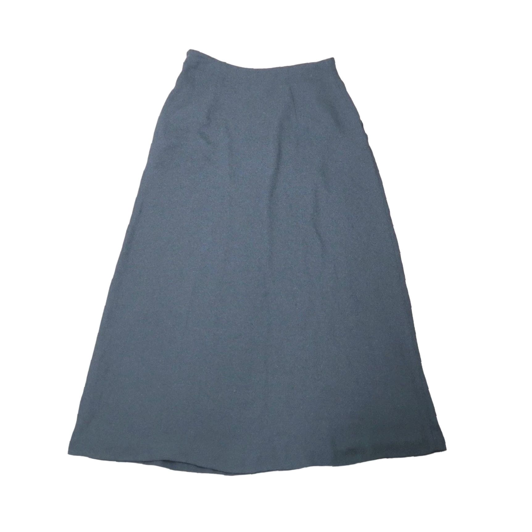Jones New York VINTAGE Jones New York charcoal grey A-Line Maxi Skirt 28" Regular 10 Women Size 32" / US 10 / IT 46 - 3 Thumbnail