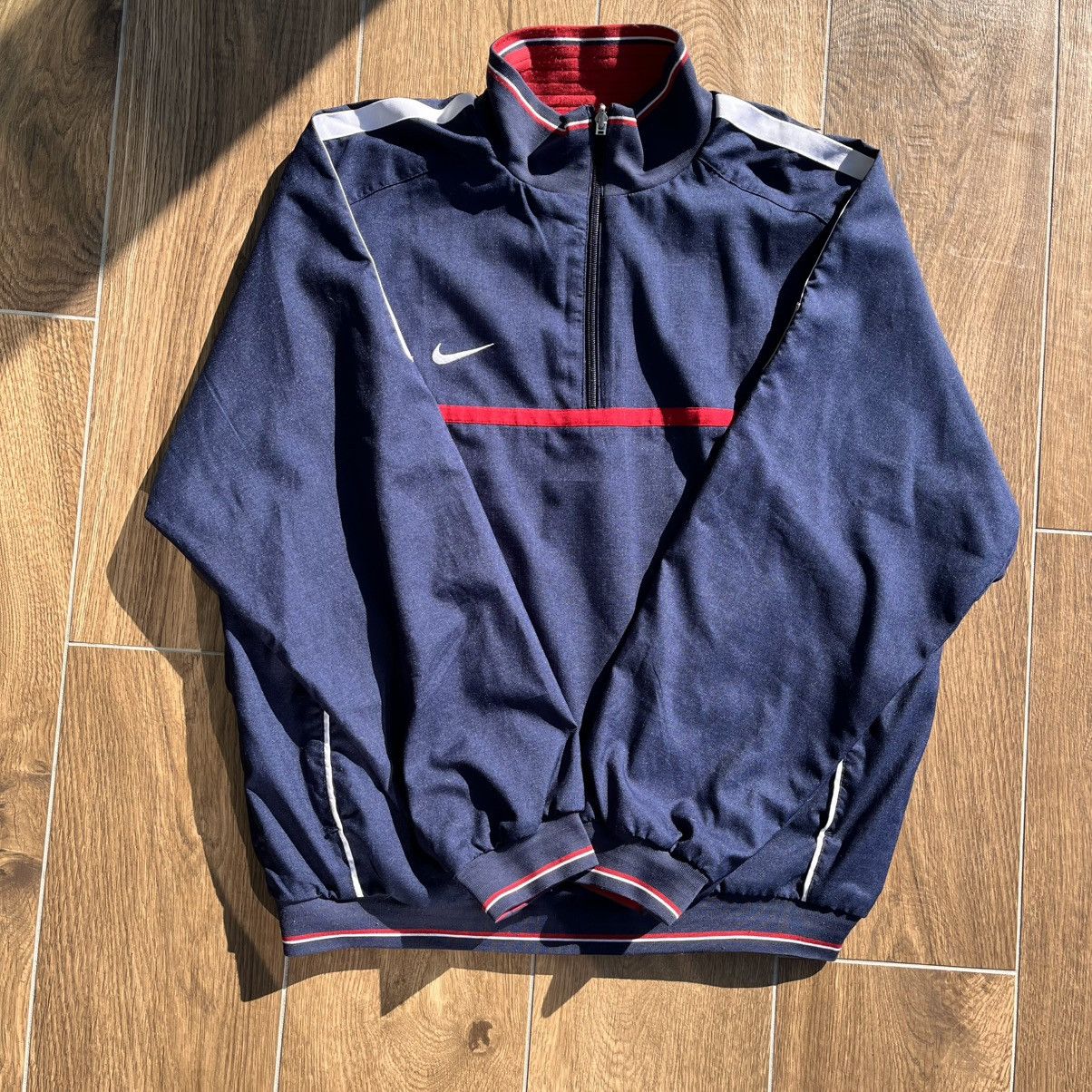Nike Vintage 2002 Nike Trainingsjacke | Dunkelblau | Größe L Size US L / EU 52-54 / 3 - 1 Thumbnail