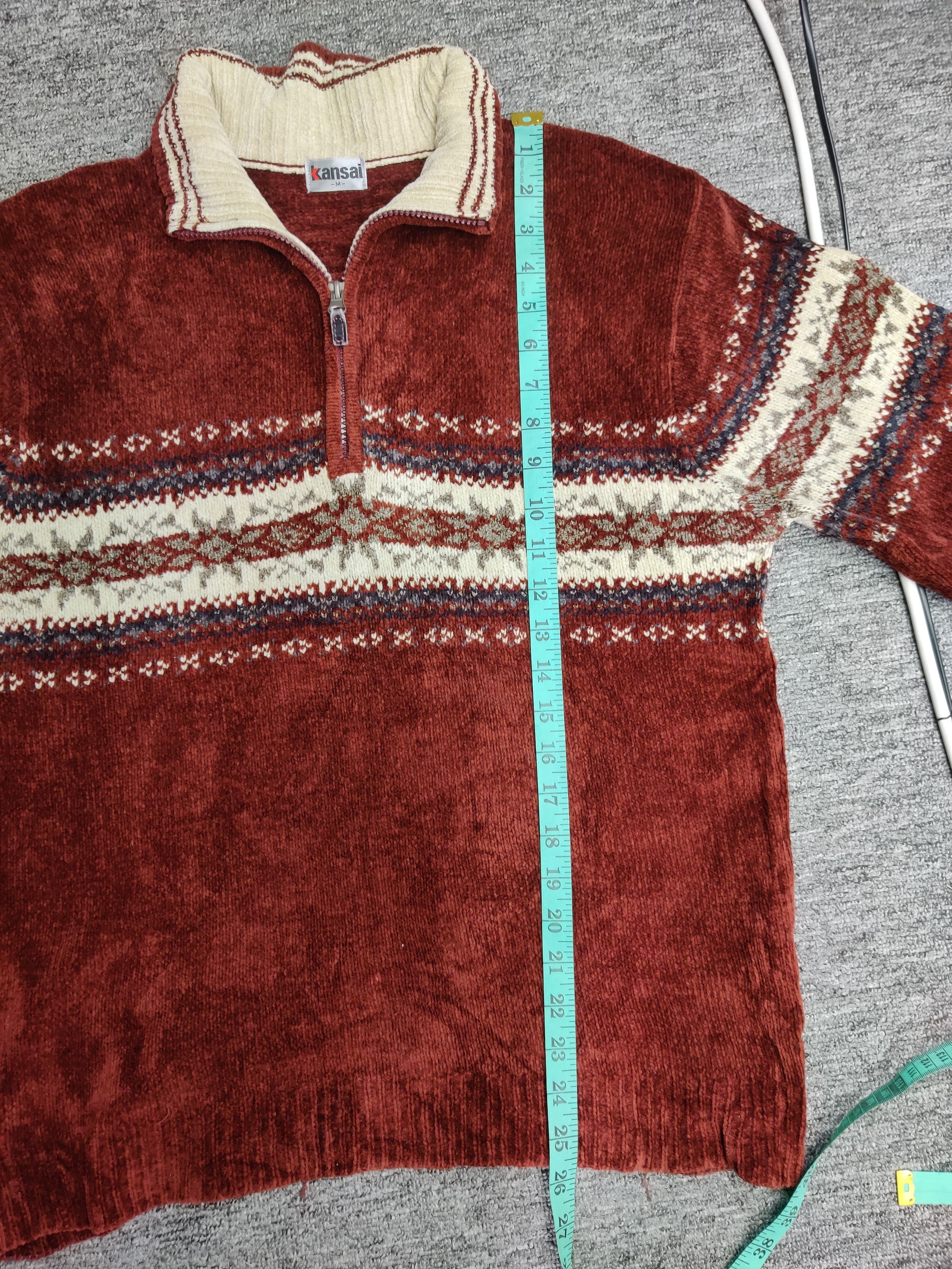 Kansai Yamamoto Vintage 90's Kansai Yamamoto Sweater Knitwear Size US M / EU 48-50 / 2 - 14 Thumbnail