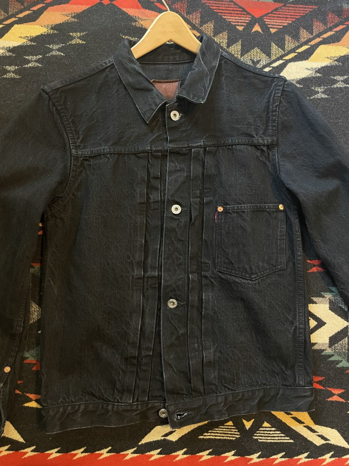 TCB Jeans Black TCB s40s type 1 denim jacket Size US S / EU 44-46 / 1 - 9 Thumbnail